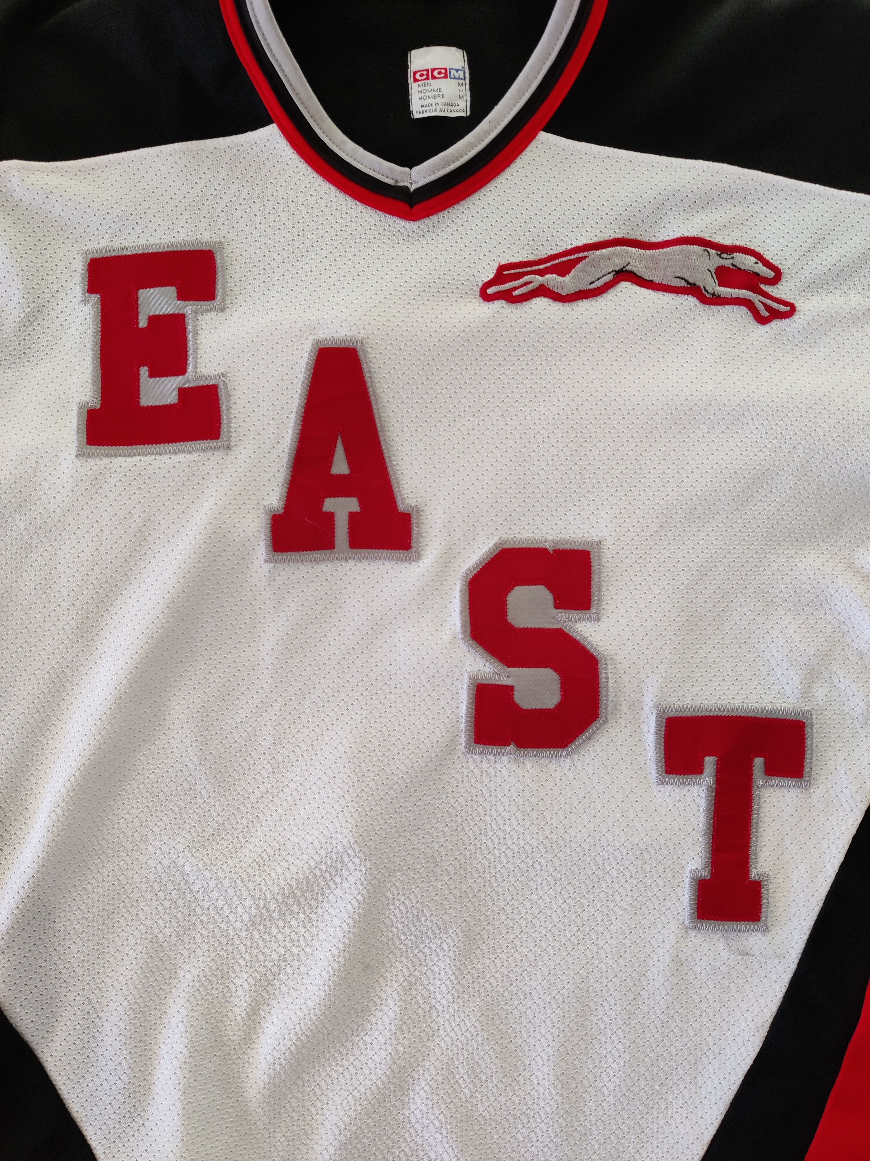 Ccm Vintage 90s CCM OHL All-Star East Soo Greyhounds Jersey M Size US M / EU 48-50 / 2 - 7 Thumbnail
