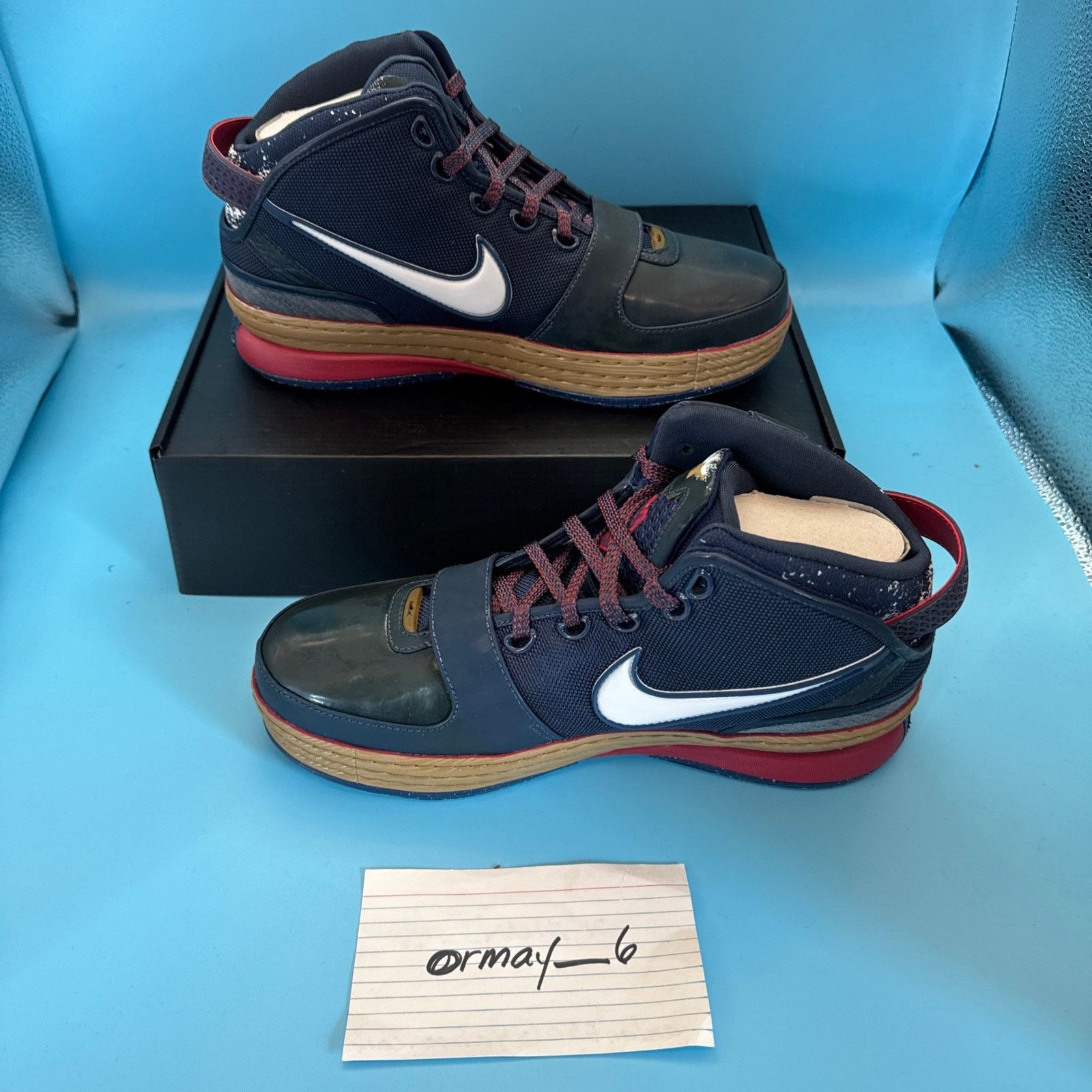 Nike Nike Zoom Lebron VI "Chalk" m8.5 w10 Size US 8.5 / EU 41-42 - 2 Thumbnail