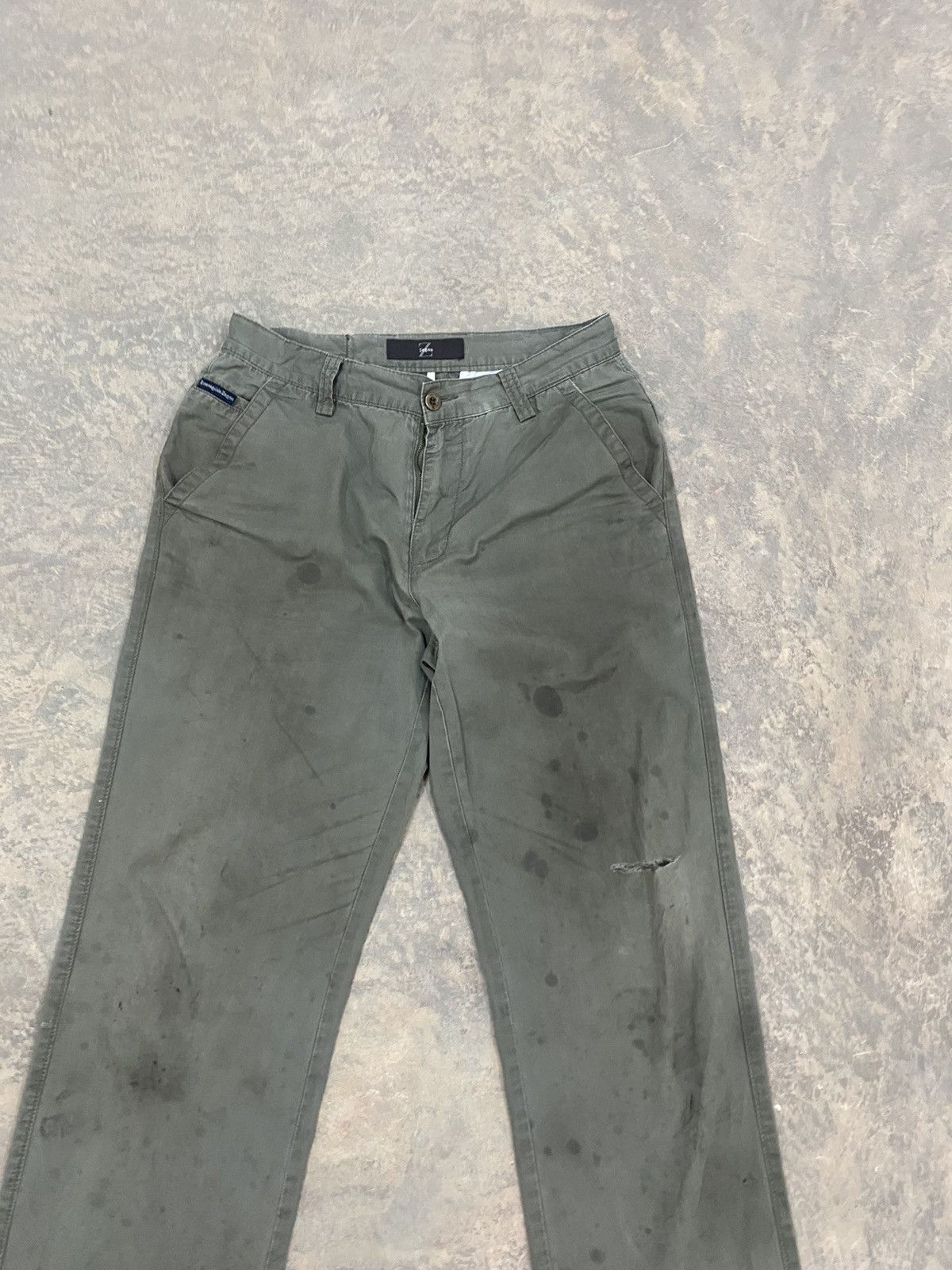 Ermenegildo Zegna ZEGNA DISTRESSED PANTS 90s Size US 30 / EU 46 - 4 Thumbnail