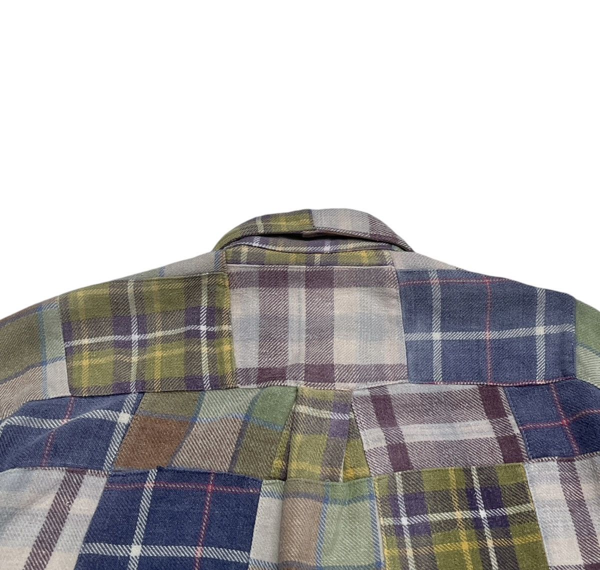 Pherrow's Rare Vintage Japanese Brand Pherrows Patchwork Shirt 1990s Size US M / EU 48-50 / 2 - 4 Thumbnail