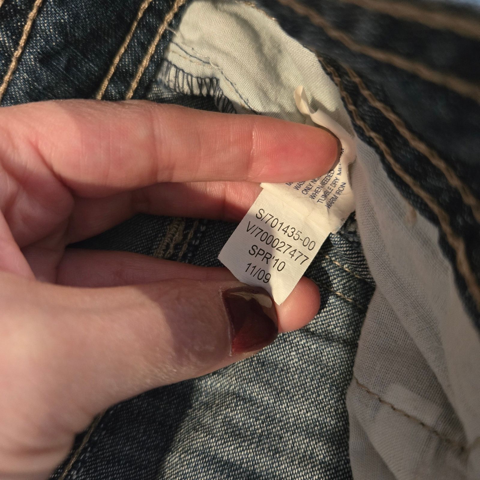 Gap Gap Factory wide leg sailor pocket jeans sz 14 Size 36" / US 14 / IT 50 - 9 Thumbnail