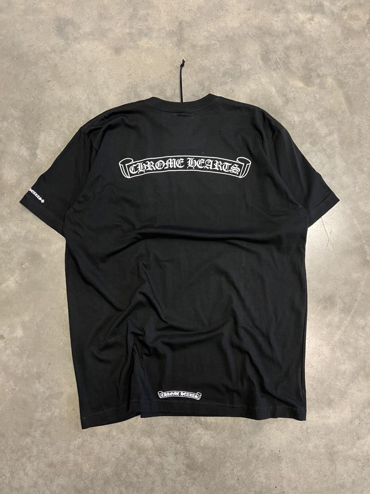 Chrome Hearts Scroll Pocket T Shirt Black | Grailed