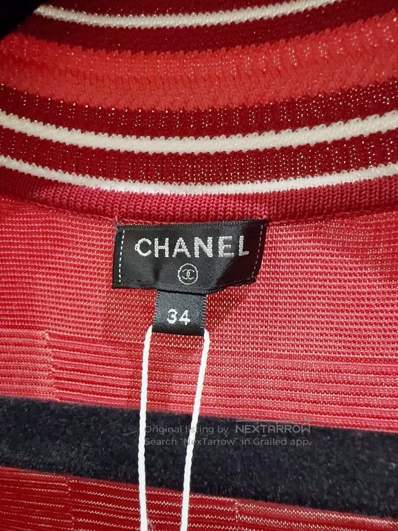 Chanel Chanel Red short sleeves Size XXS / US 00 / IT 34 - 2 Thumbnail