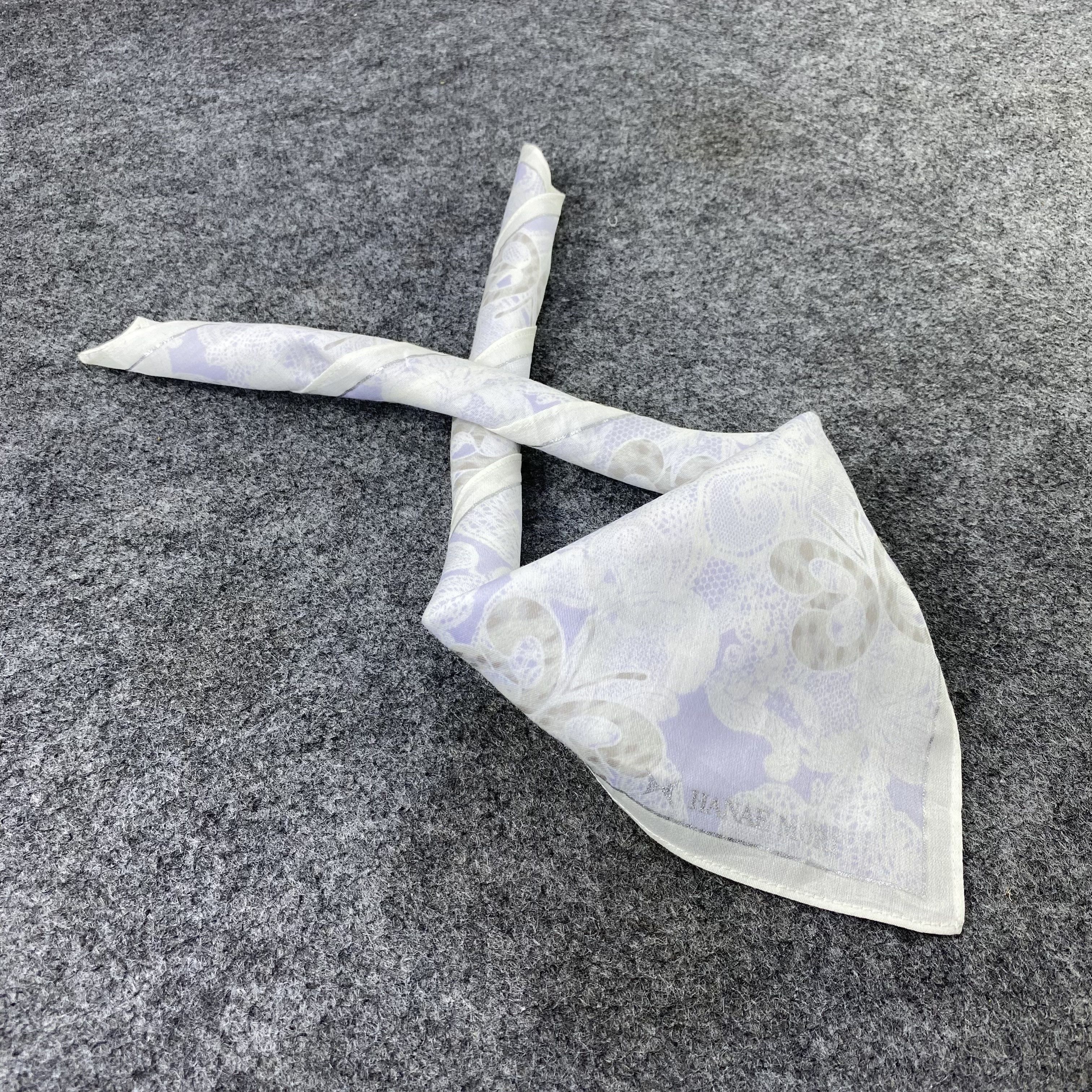 Hanae Mori × Vintage Hanae Mori Handkerchief / Bandana / Neckerchief-B1319 Size ONE SIZE - 1 Thumbnail