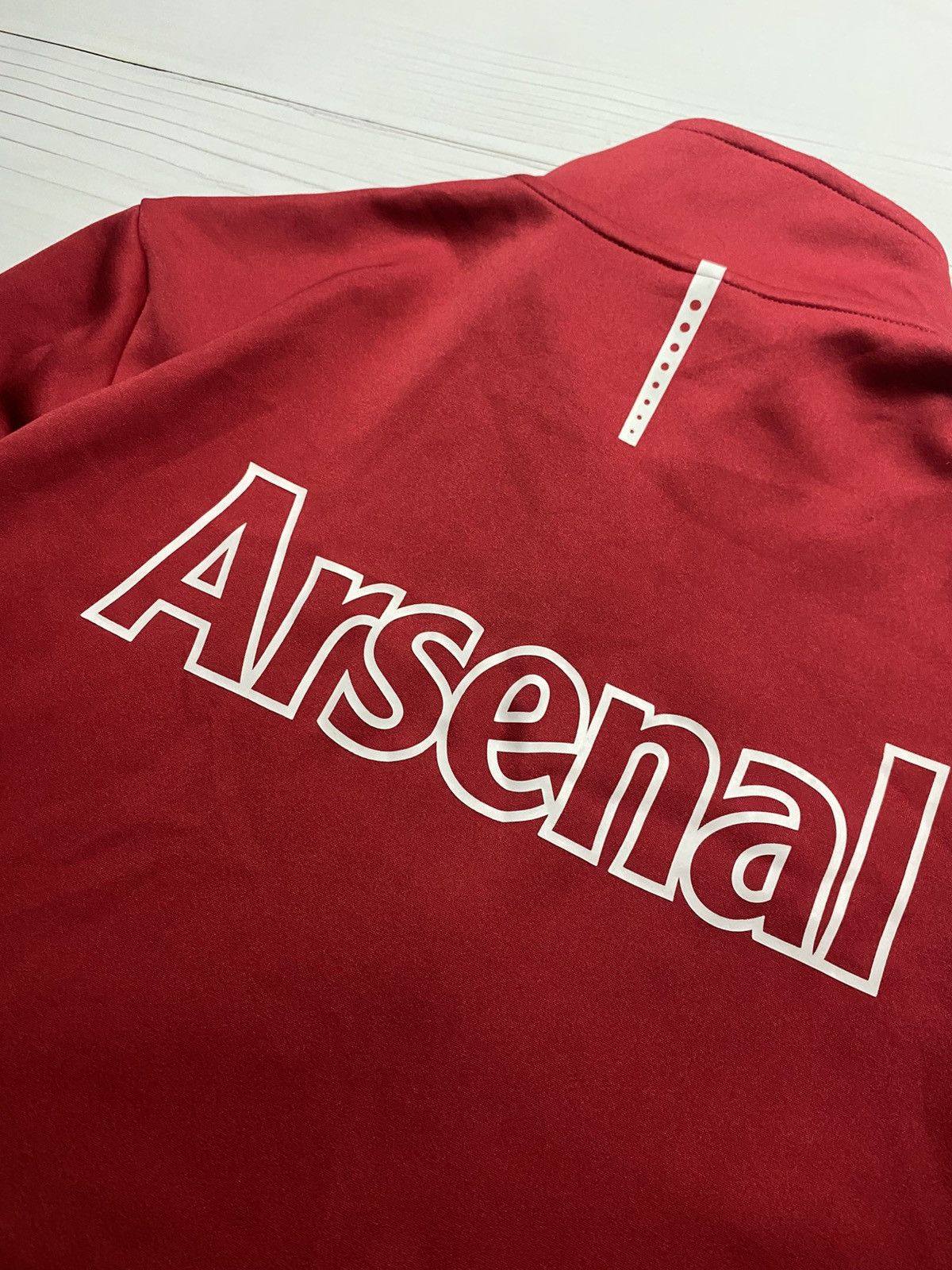 Nike × Vintage Vintage Nike Arsenal training soccer football y2k jacket Size US XL / EU 56 / 4 - 8 Thumbnail