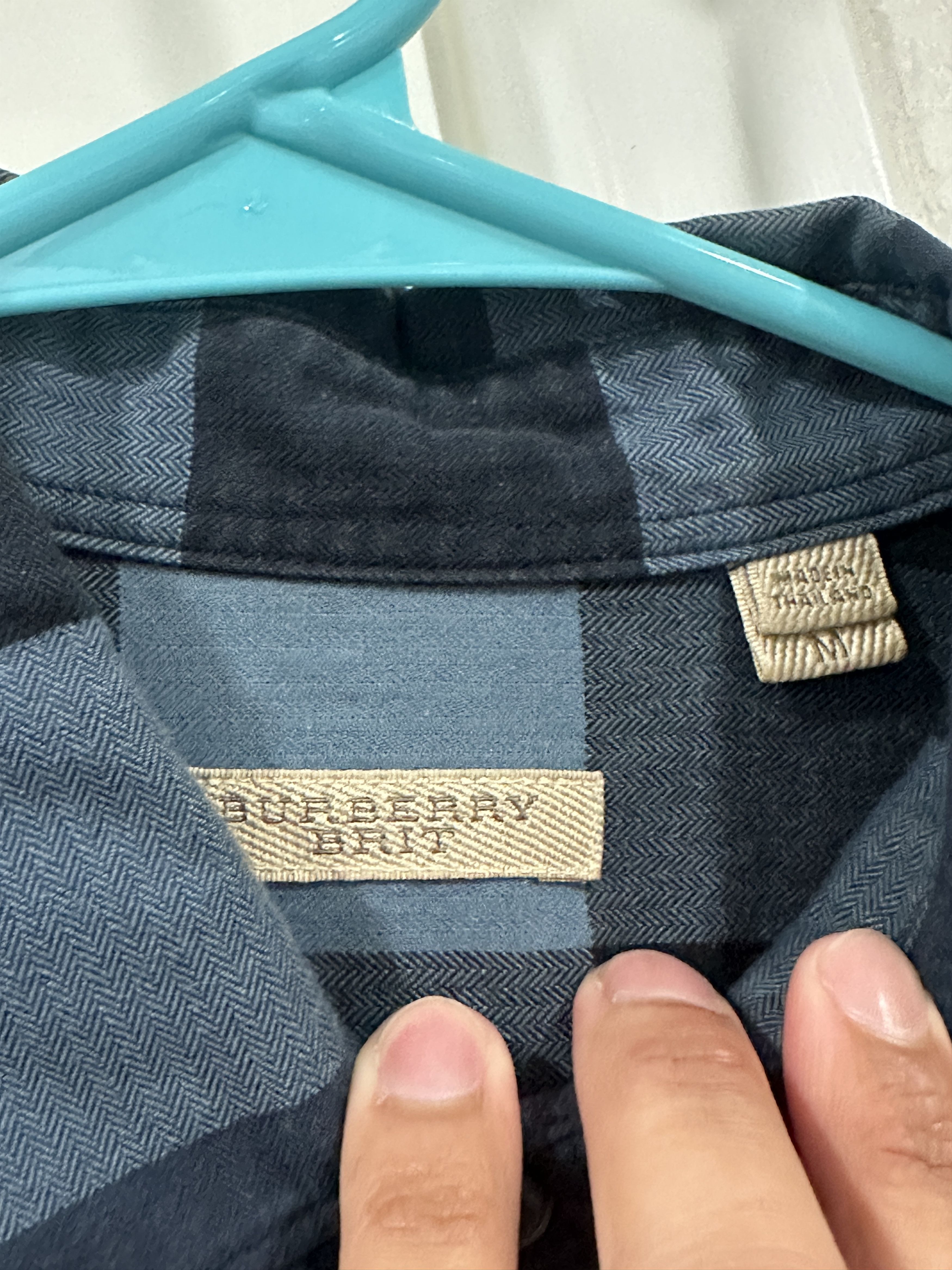 Burberry Burberry Plaid Button Up Size US M / EU 48-50 / 2 - 4 Thumbnail