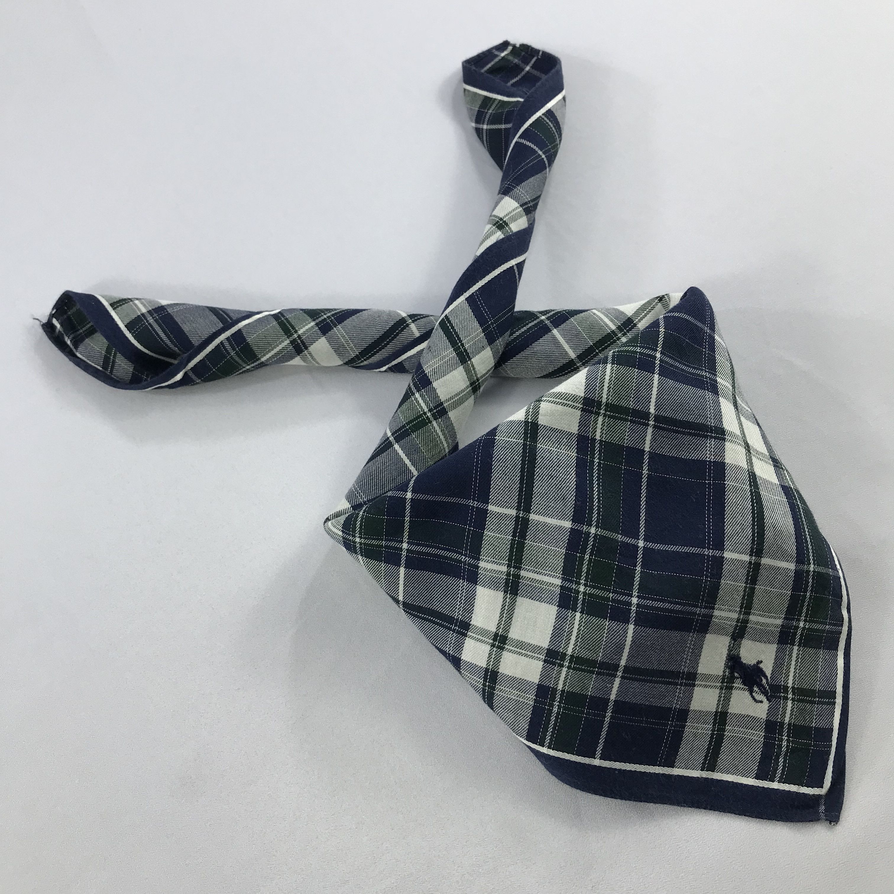 Polo Ralph Lauren × Vintage Polo Ralph Lauren Bandana / Handkerchief /Neckerchief -S2684 Size ONE SIZE - 4 Thumbnail