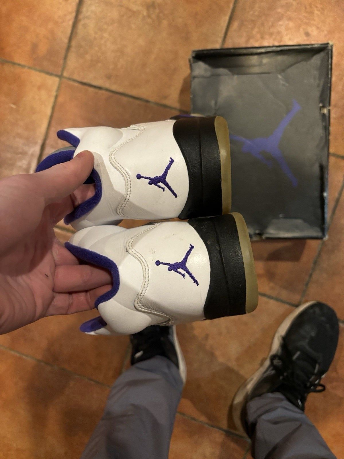 Jordan Brand Air Jordan 5 Concord 2022 Size US 9.5 / EU 42-43 - 4 Thumbnail