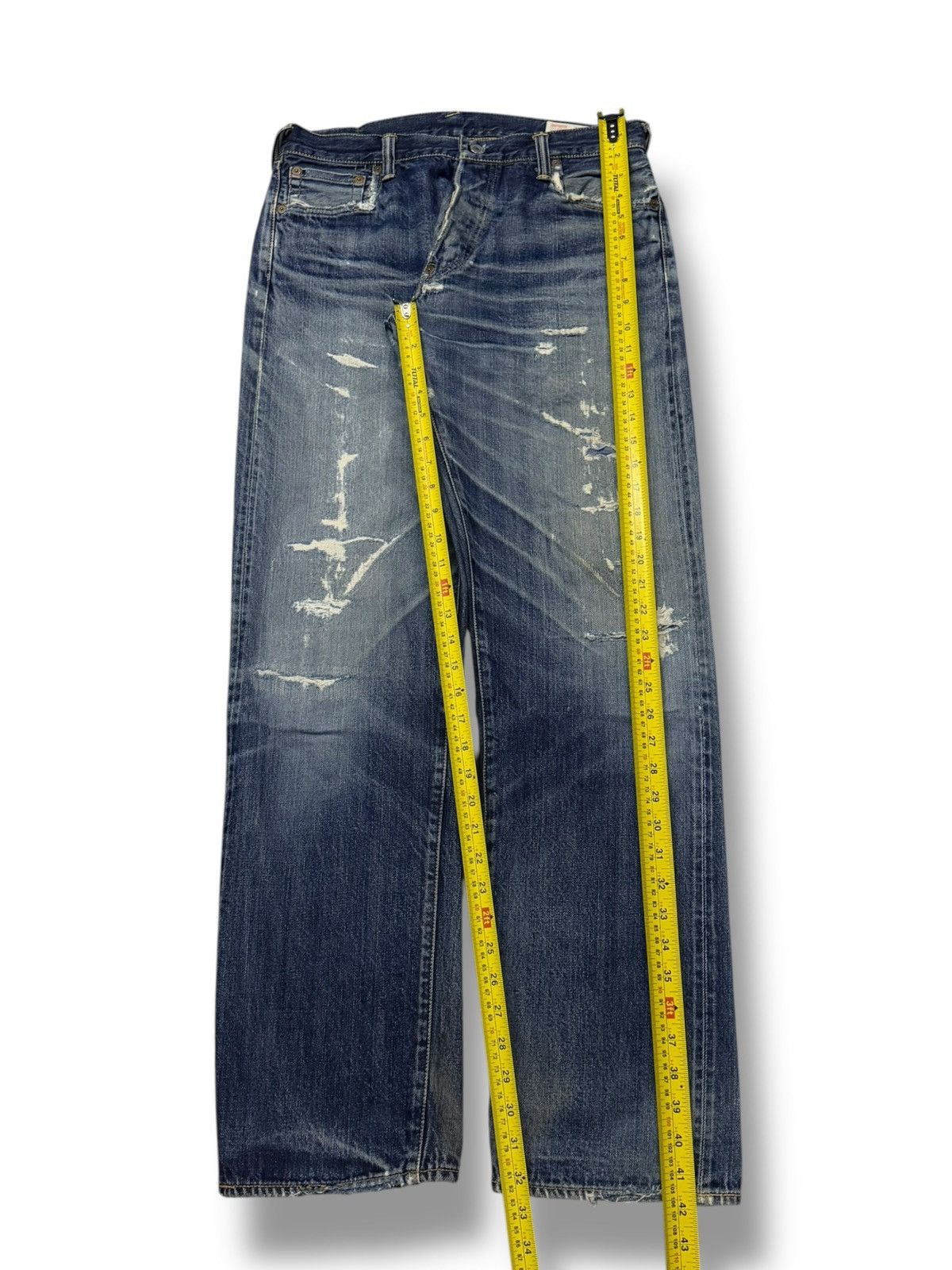 Evisu Vintage 00s Evisu No.2 Lot 2001 Selvedge Japan Denim Jeans Size US 32 / EU 48 - 18 Thumbnail