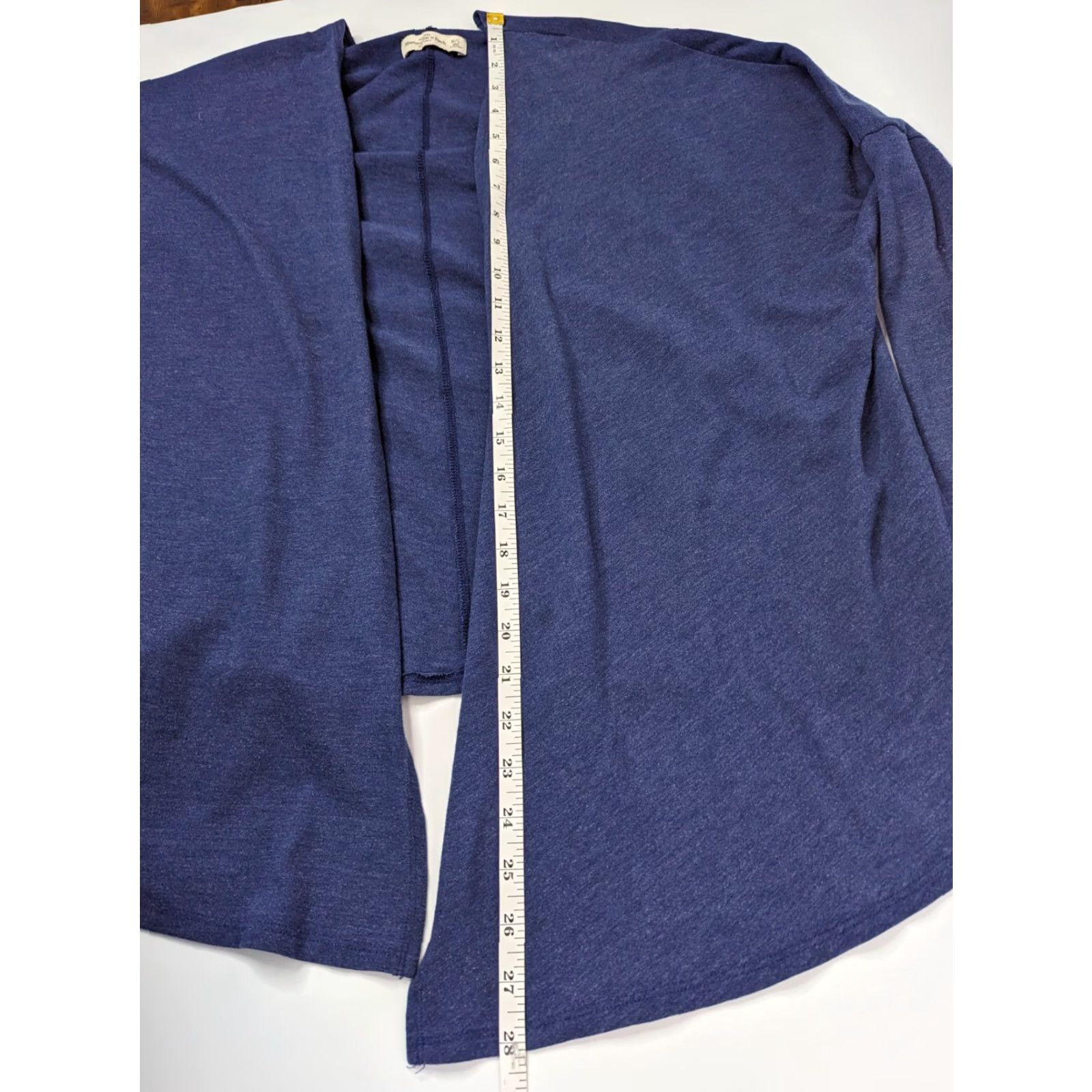 Abercrombie & Fitch Abercrombie & Fitch Cardigan Sweater Blue Long Sleeve Open Front Womens M/L Size M / US 6-8 / IT 42-44 - 5 Thumbnail