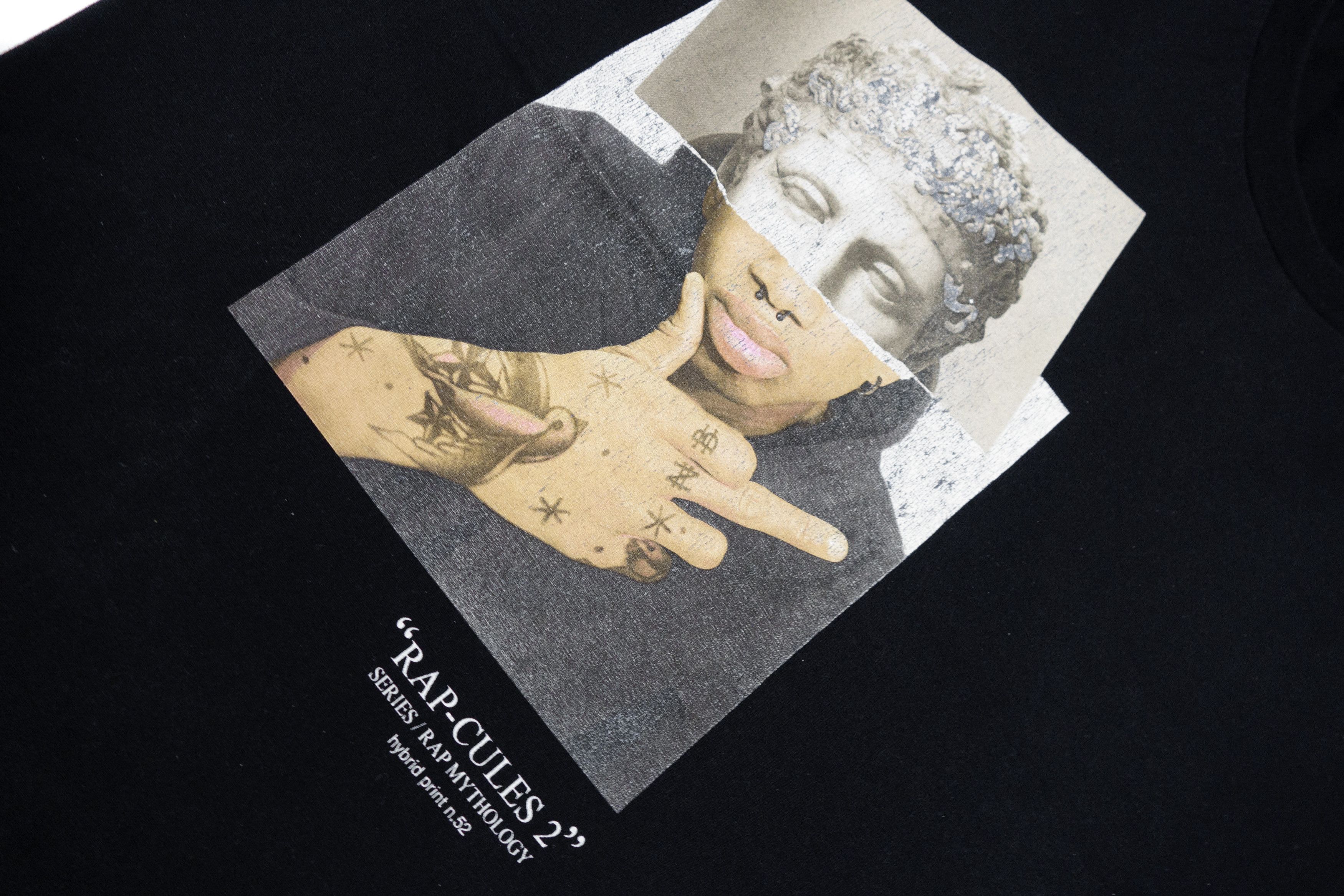 Neil Barrett SS20 Rap-cules 2 Collage Print Easy Fit T-Shirt Size US M / EU 48-50 / 2 - 3 Thumbnail