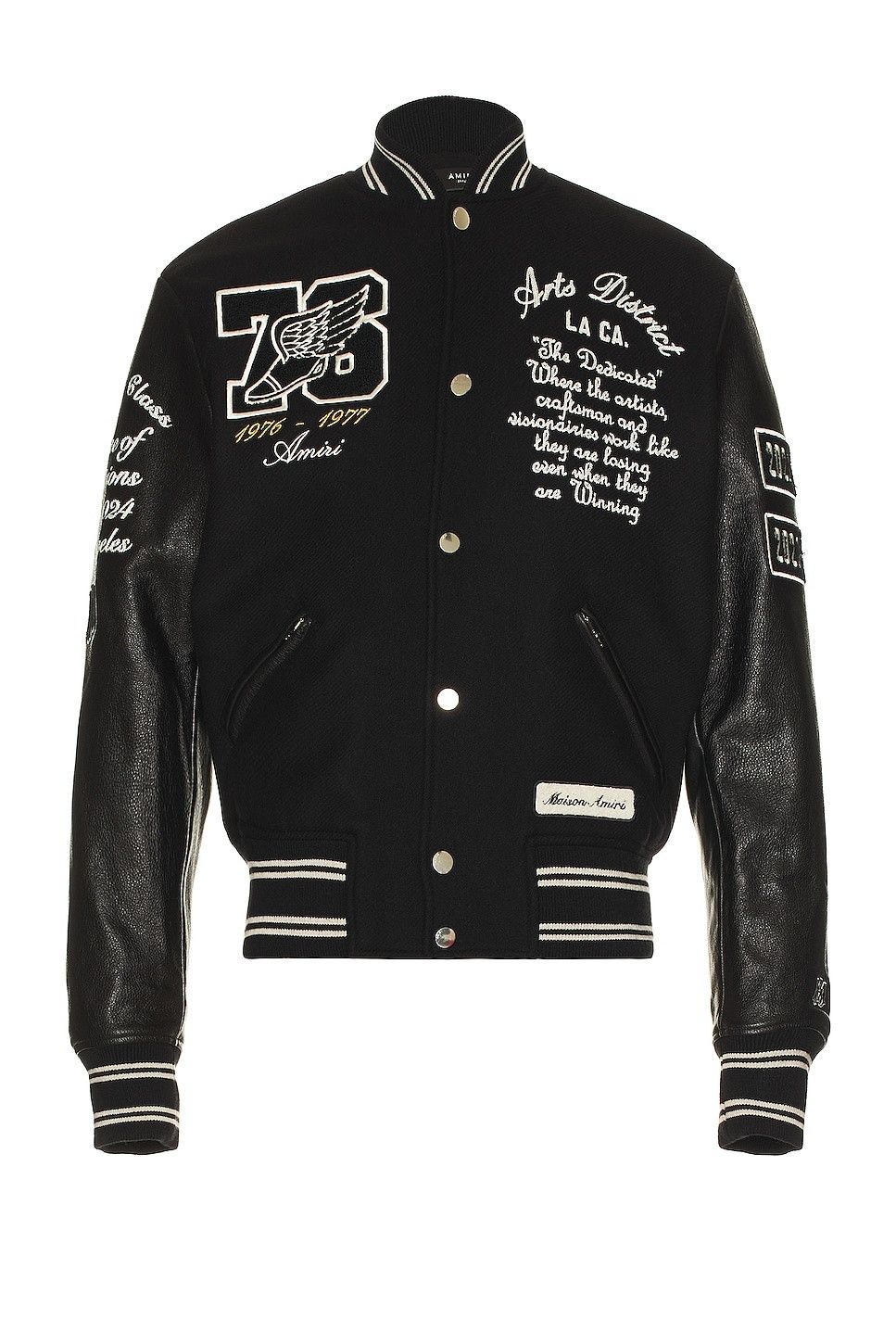 Amiri o1y0525 Jacket in Black Size US M / EU 48-50 / 2 - 1 Thumbnail