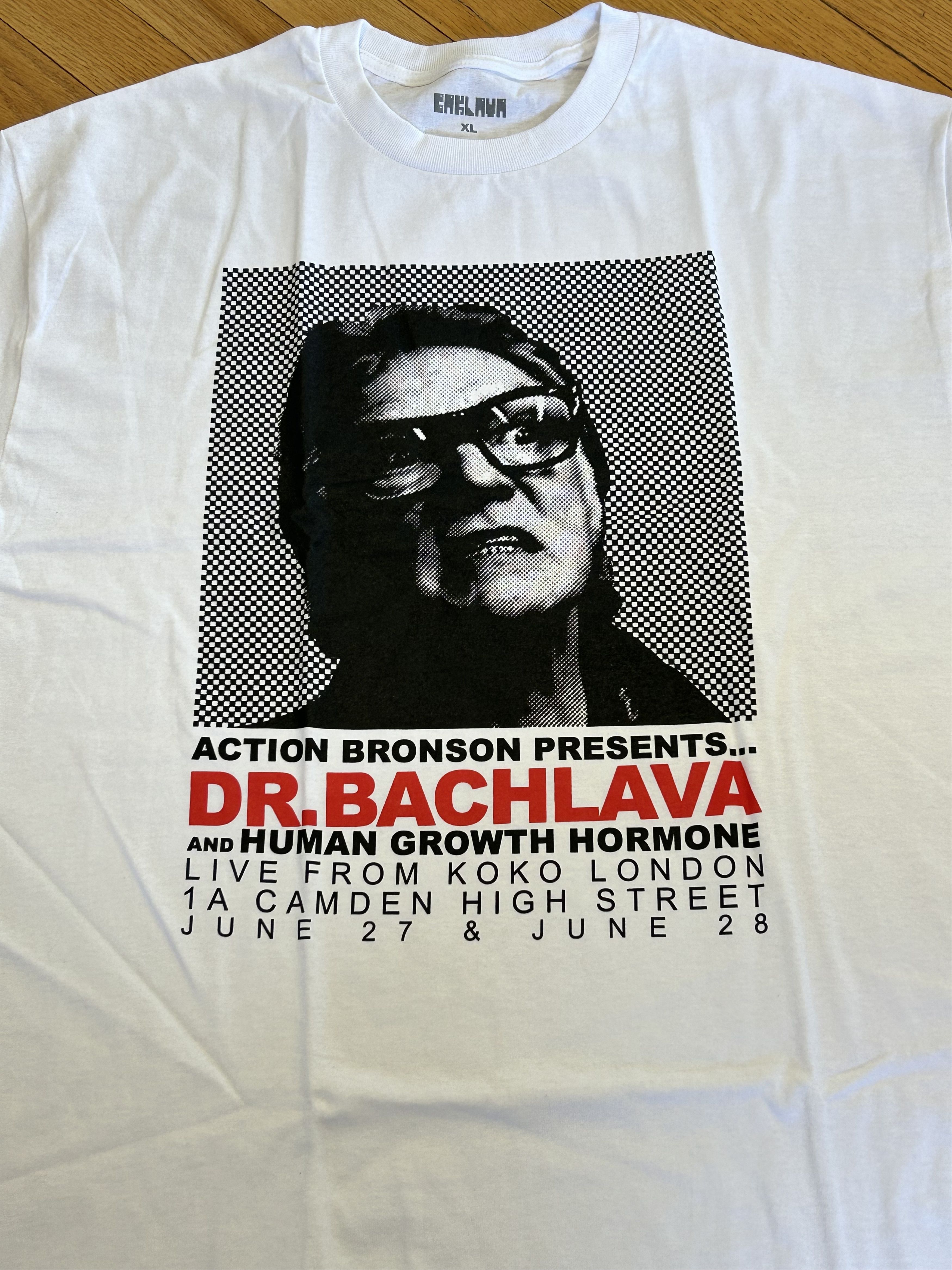 Action Bronson & Human Growth Hormone Koko London Tour T XL