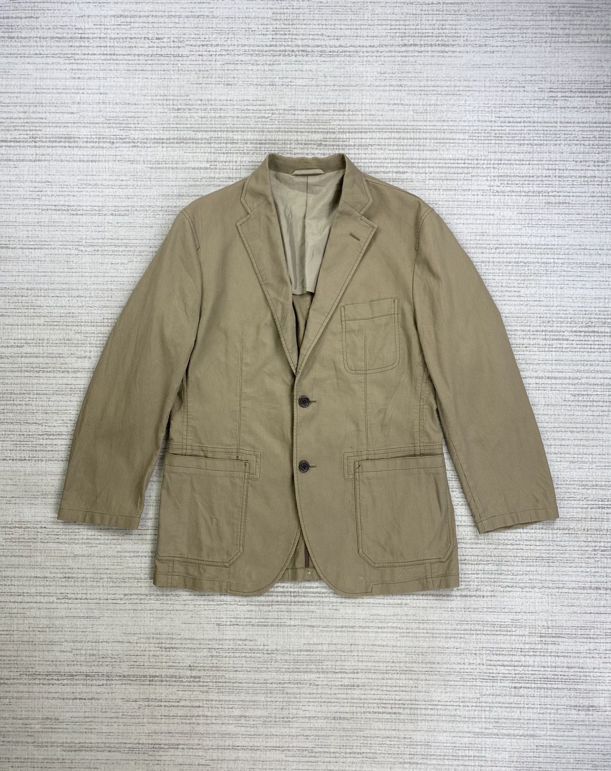 Japanese Brand × Kansai Yamamoto × Vintage Vintage Sissy By Kansai Yamamoto Double Button Blazer Jacket Size US M / EU 48-50 / 2 - 1 Thumbnail