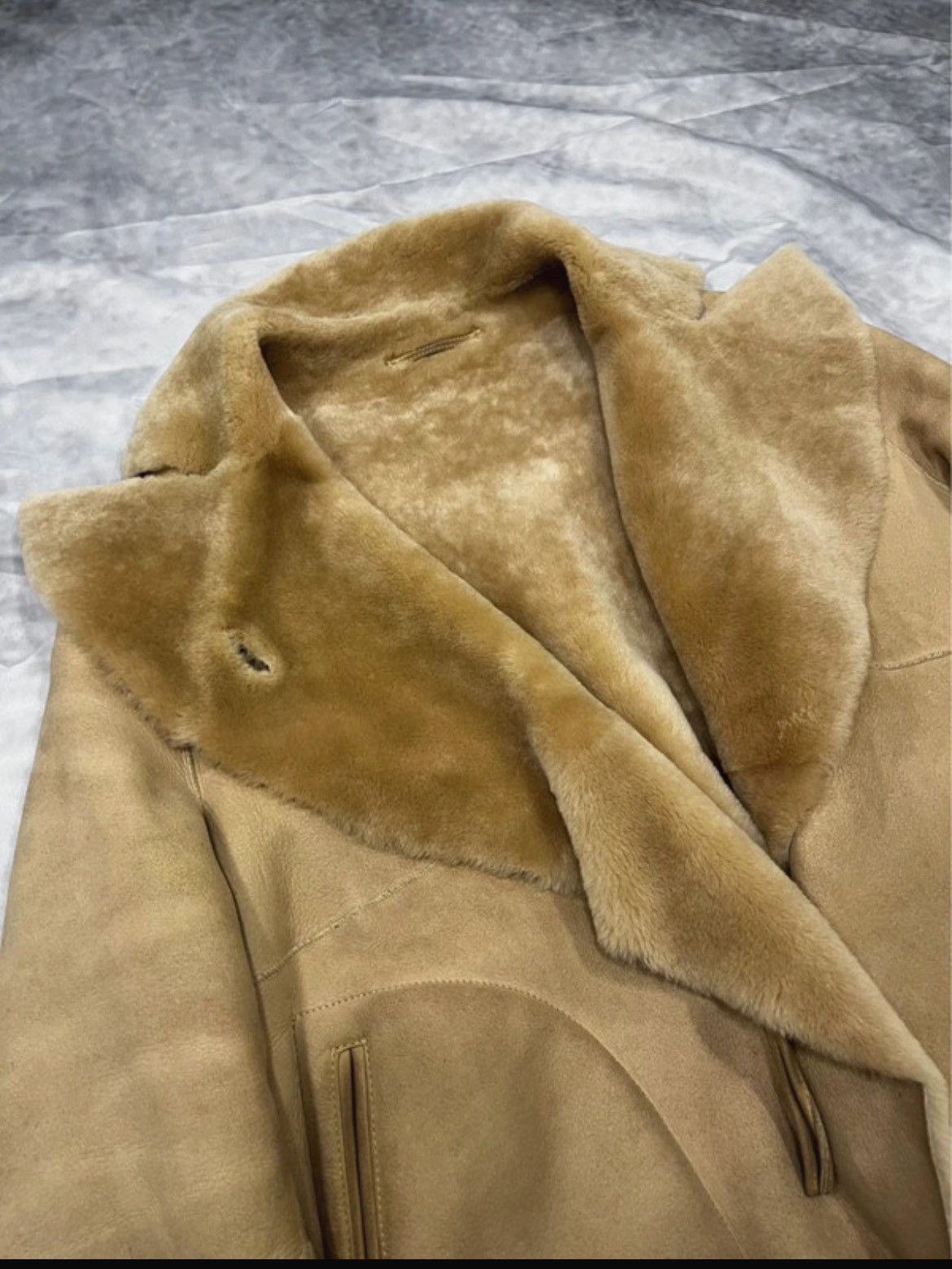 Issey Miyake Issey Miyake Shearling Leather Jacket Vintage Avant Garde Size M / US 6-8 / IT 42-44 - 3 Thumbnail