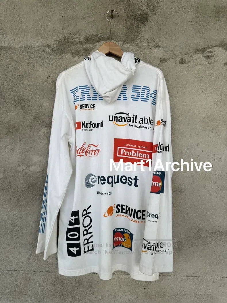Vetements Vetements Web Bullet Screen Shirt Size US S / EU 44-46 / 1 - 2 Thumbnail