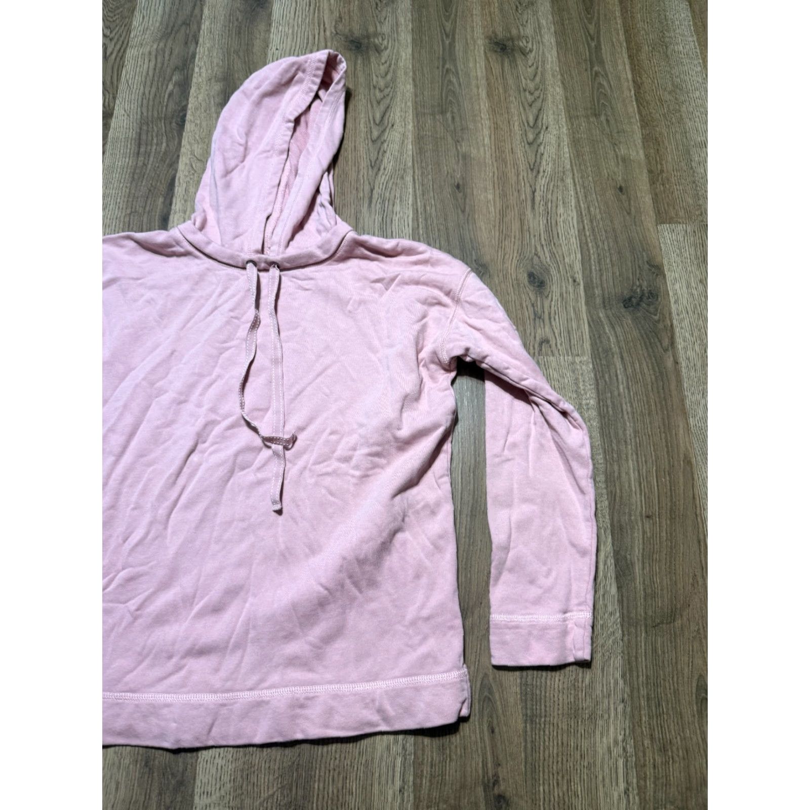 J. Jill J. Jill Sweatshirt Men's Medium Pink Pullover Crew Neck, Drawstring, Fleece Cotton, Regular Fit, Solid, Pullover, Size M, Pink, Men, Sweatshirt Size US M / EU 48-50 / 2 - 3 Thumbnail
