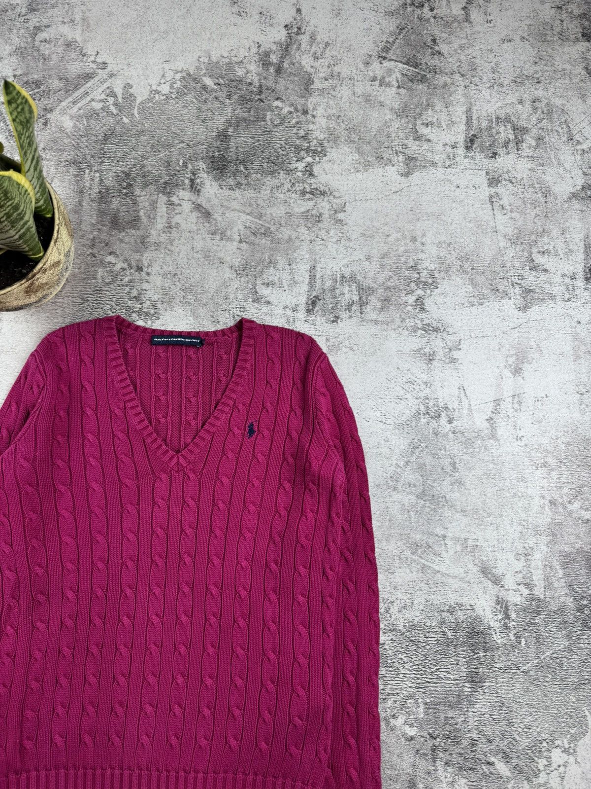 Ralph Lauren Sport Vintage Polo Ralph Lauren Sport Cable Knited Sweater Cardigan Size M / US 6-8 / IT 42-44 - 6 Thumbnail