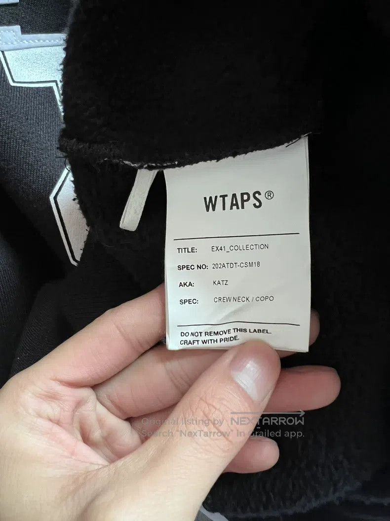 Wtaps Wtaps Round-neck hoodie Size US S / EU 44-46 / 1 - 5 Thumbnail