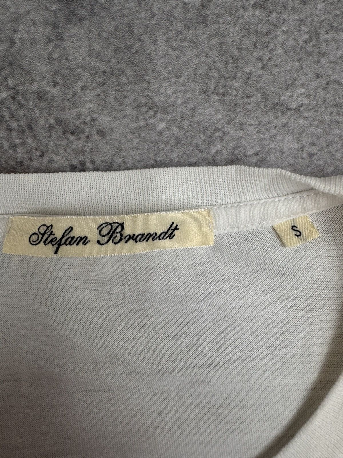 Other Stefan Brandt Men Pima Long Sleeve T-Shirt White Size S Size US S / EU 44-46 / 1 - 3 Thumbnail
