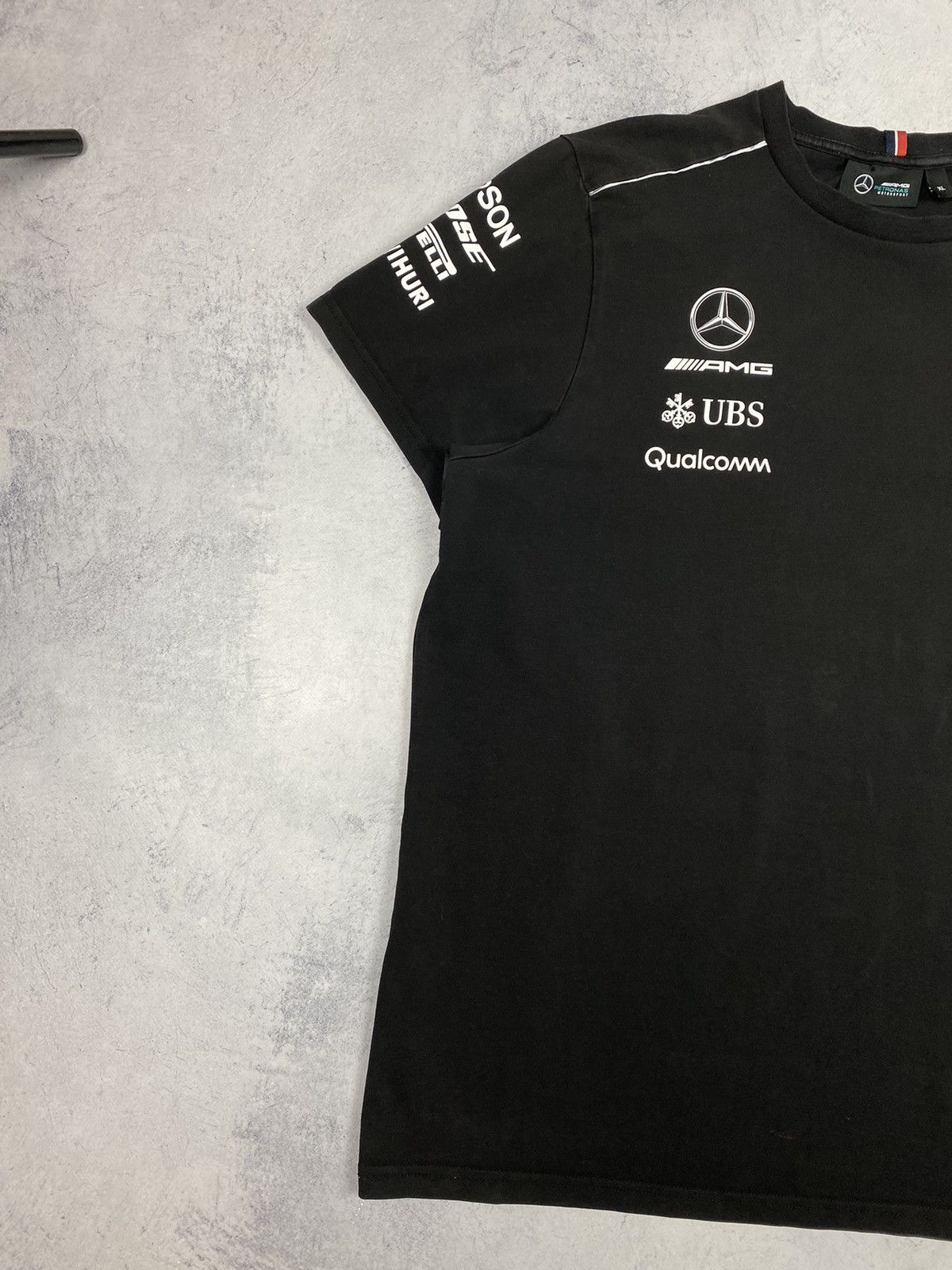 Mercedes-Benz Mercedes Benz AMG Patronas Pirelli Formula One Racing Tee Size US XL / EU 56 / 4 - 3 Thumbnail