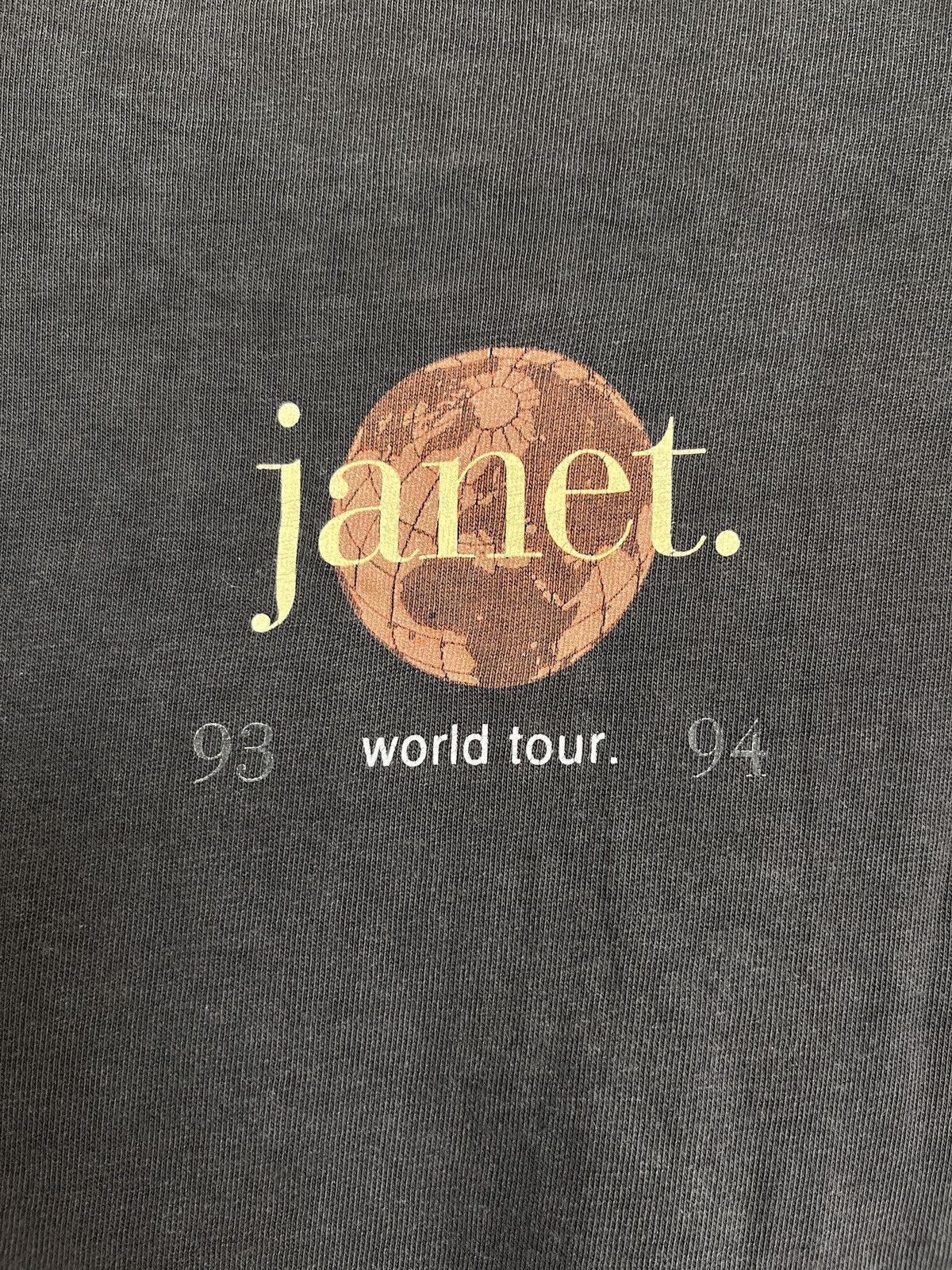 Band Tees Vintage Janet World tour 93 - 94 Size US L / EU 52-54 / 3 - 8 Thumbnail