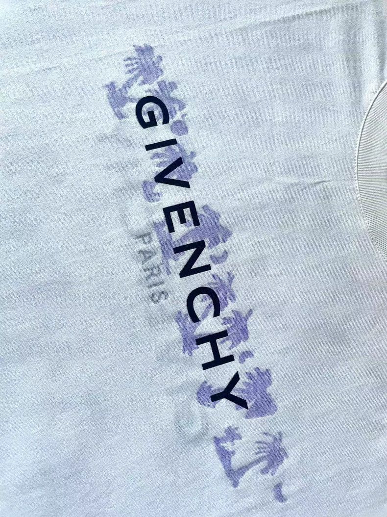 Givenchy Givenchy White Short Sleeve T-Shirt Size US L / EU 52-54 / 3 - 3 Thumbnail