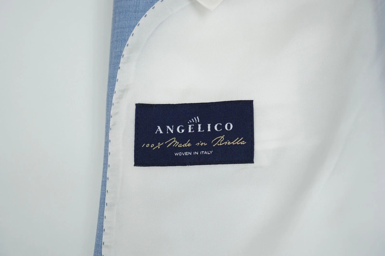 Suitsupply Men Suitsupply Blazer Lazio Single Breastd Pl Angelico US44S Size 44S - 6 Thumbnail