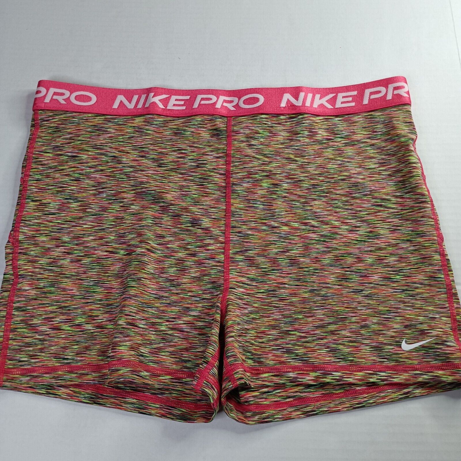Nike NWT Nike Women's 2XL Pro 3'' Athletic Training Shorts Multi Size 36" / US 14 / IT 50 - 1 Thumbnail