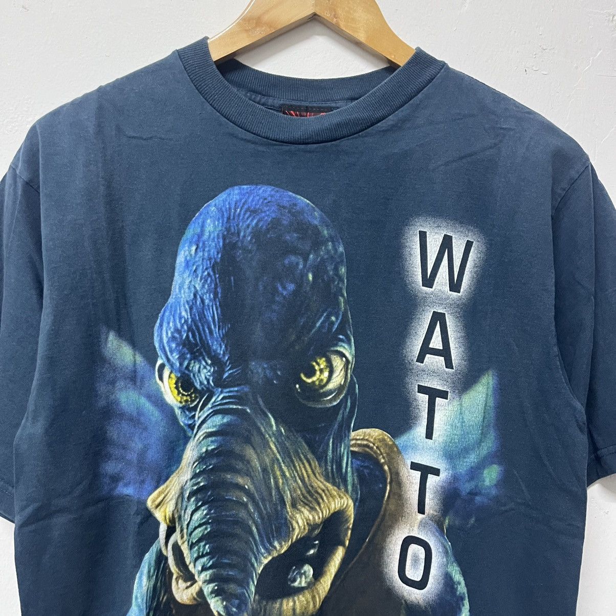 Star Wars Vintage 1990s Star Wars WATTO Episode 1 Movie Promo T-shirt Size US M / EU 48-50 / 2 - 3 Thumbnail