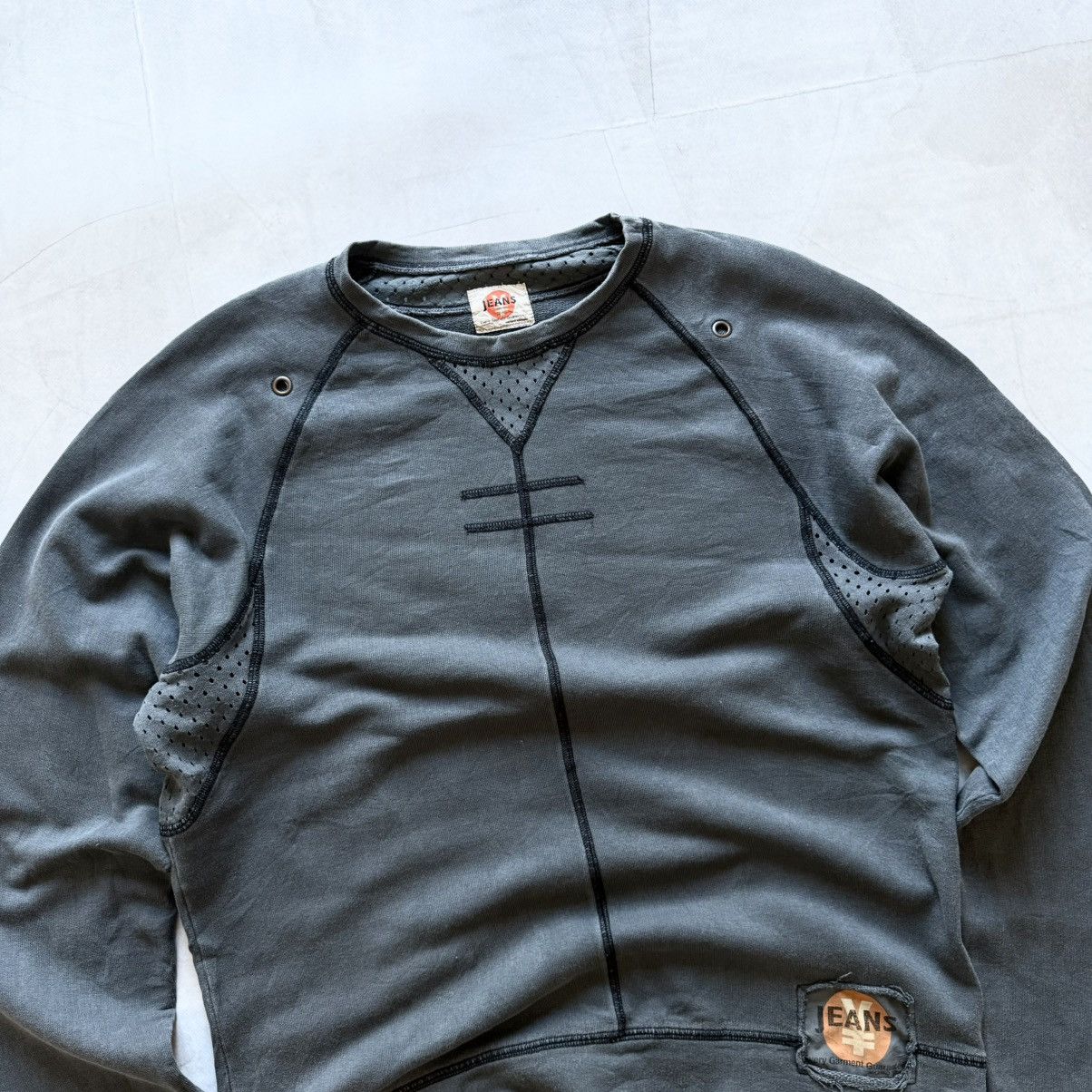 Michiko Koshino 90s Michiko Koshino Military Yen Jeans Tactical Sweatshirt Size US XL / EU 56 / 4 - 3 Thumbnail