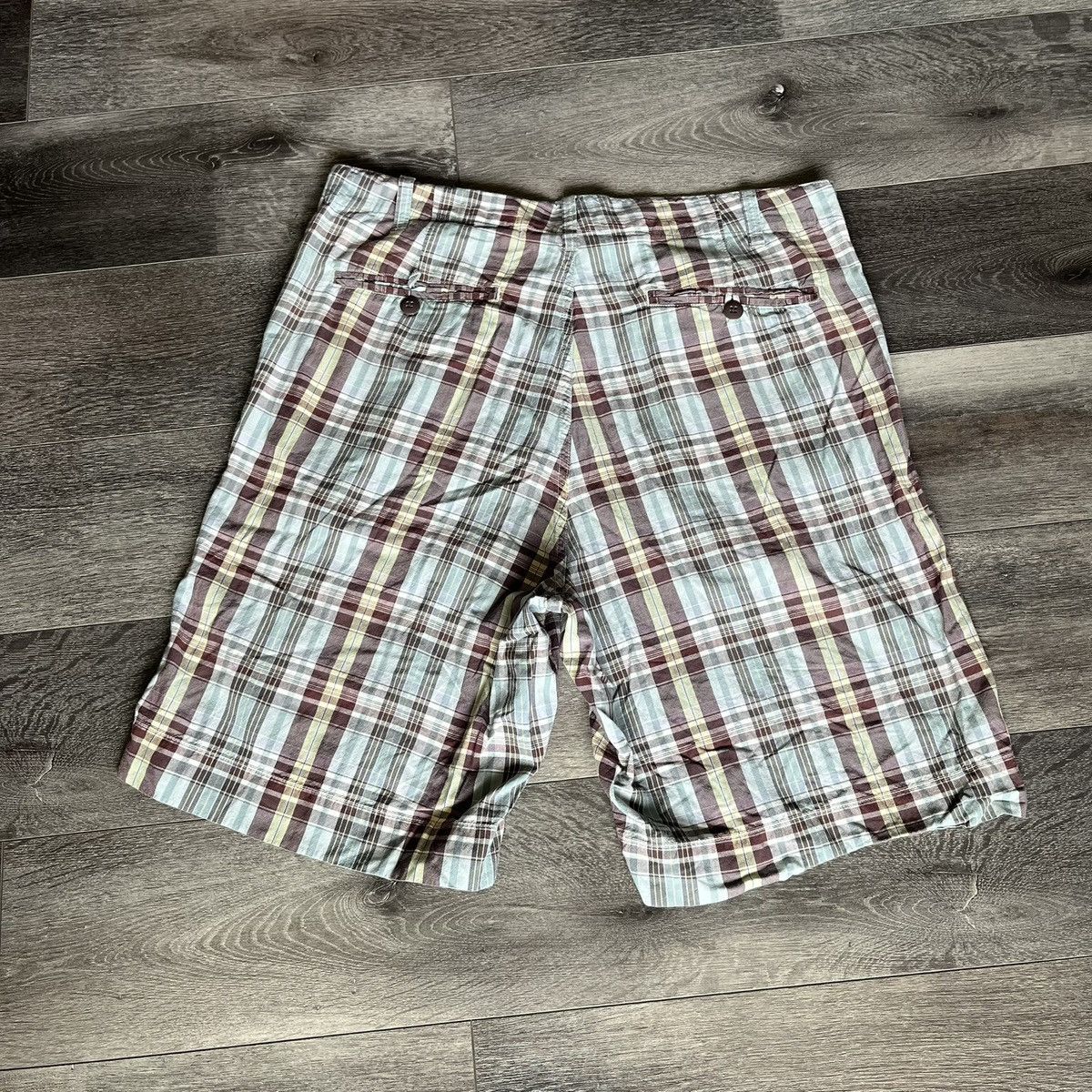 Polo Ralph Lauren Vintage Y2K Polo Ralph Lauren Jeans Co. Check Flannel Shorts Size US 36 / EU 52 - 2 Thumbnail