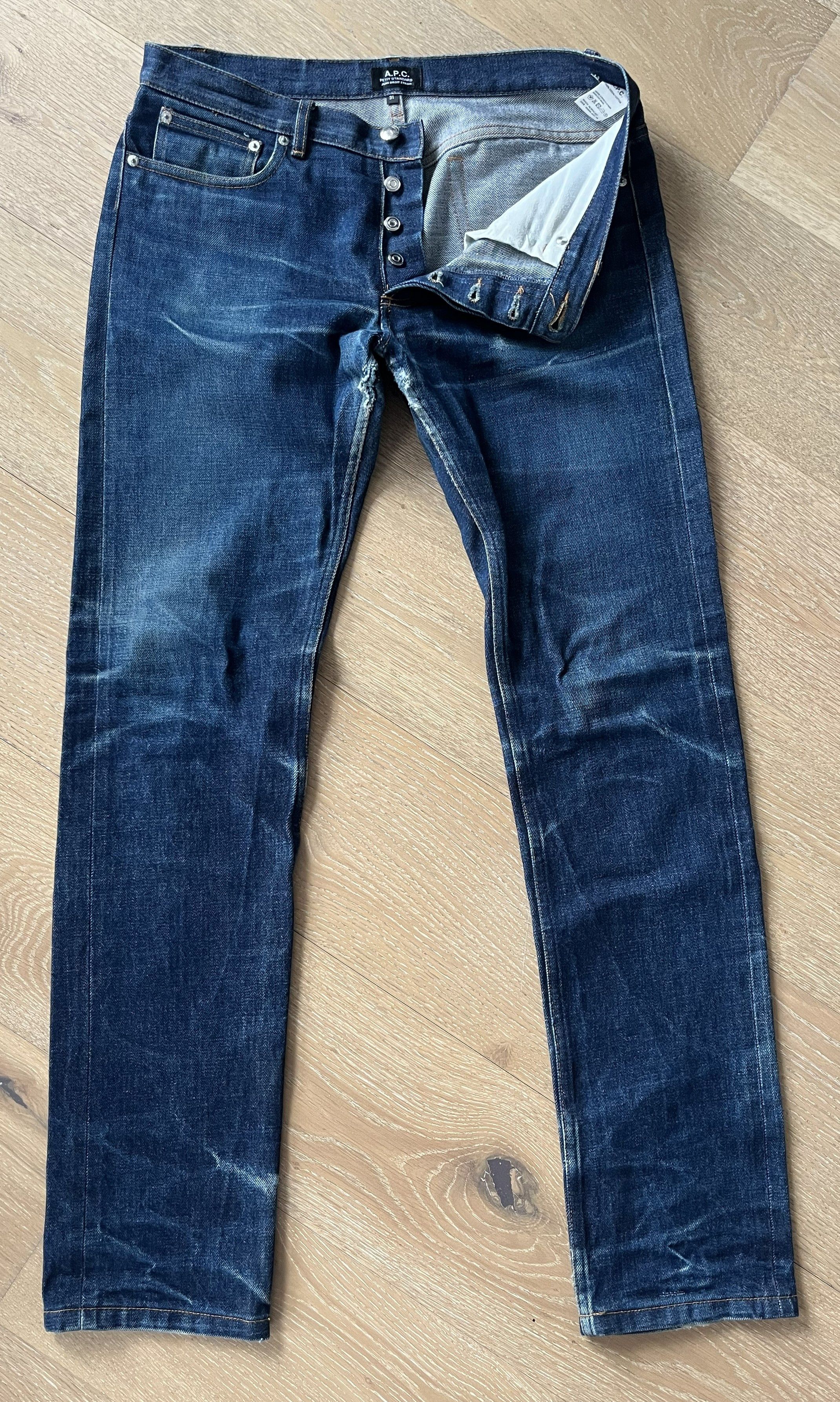 A.P.C. Petit Standard Selvedge Jeans Size US 31 - 1 Thumbnail