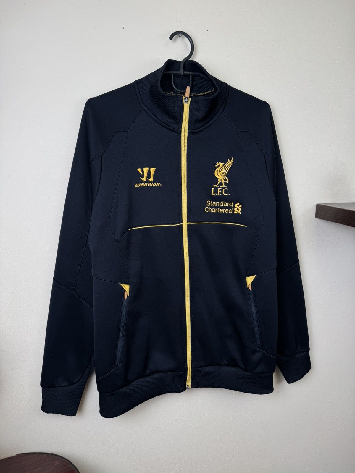 Warrior Liverpool FC Warrior 2013 2014 Track Jacket M Black Soccer Size US M / EU 48-50 / 2 - 7 Thumbnail