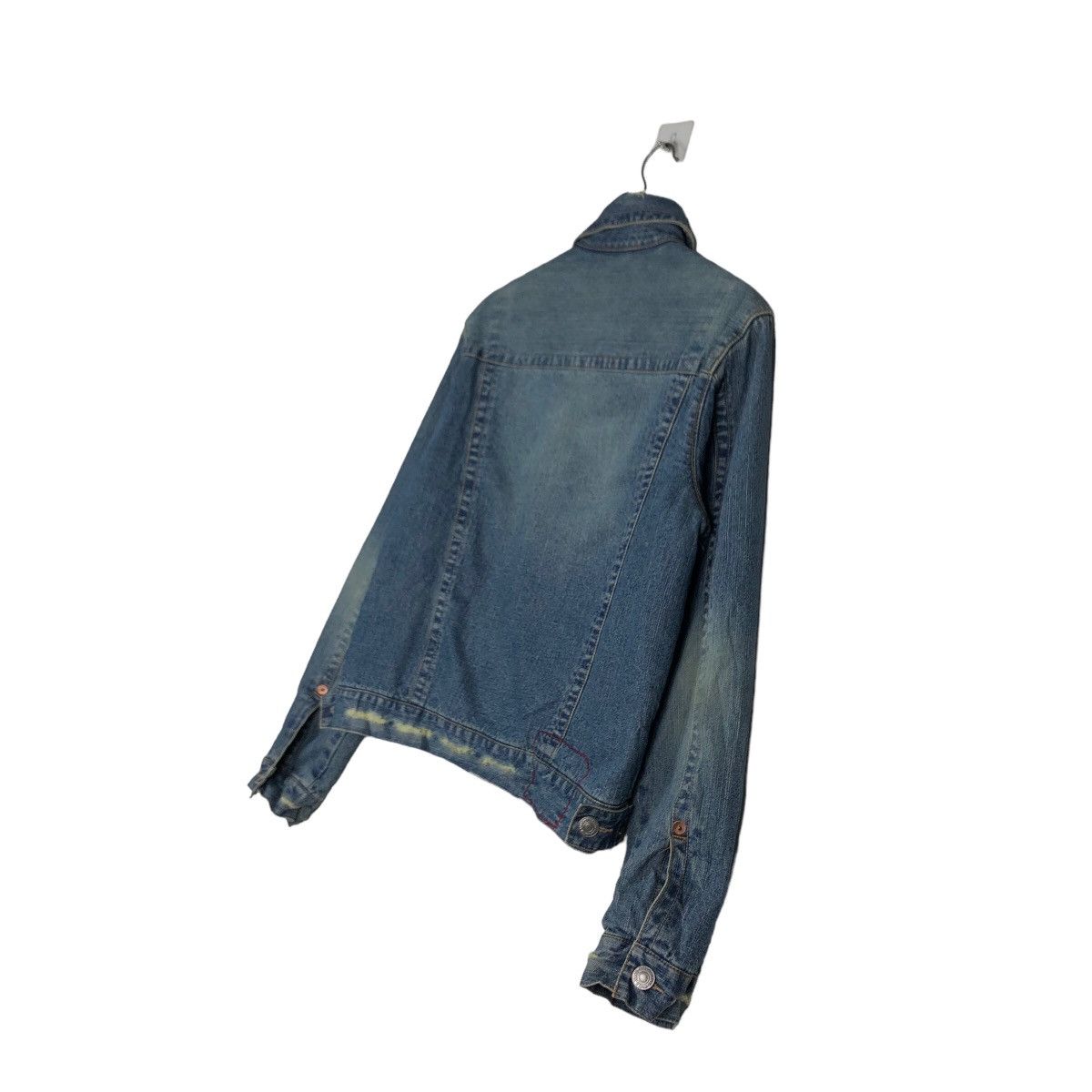 Japanese Brand 🔥Vtg Denim Biker Jacket Japan Blanket Lining Size US M / EU 48-50 / 2 - 10 Thumbnail