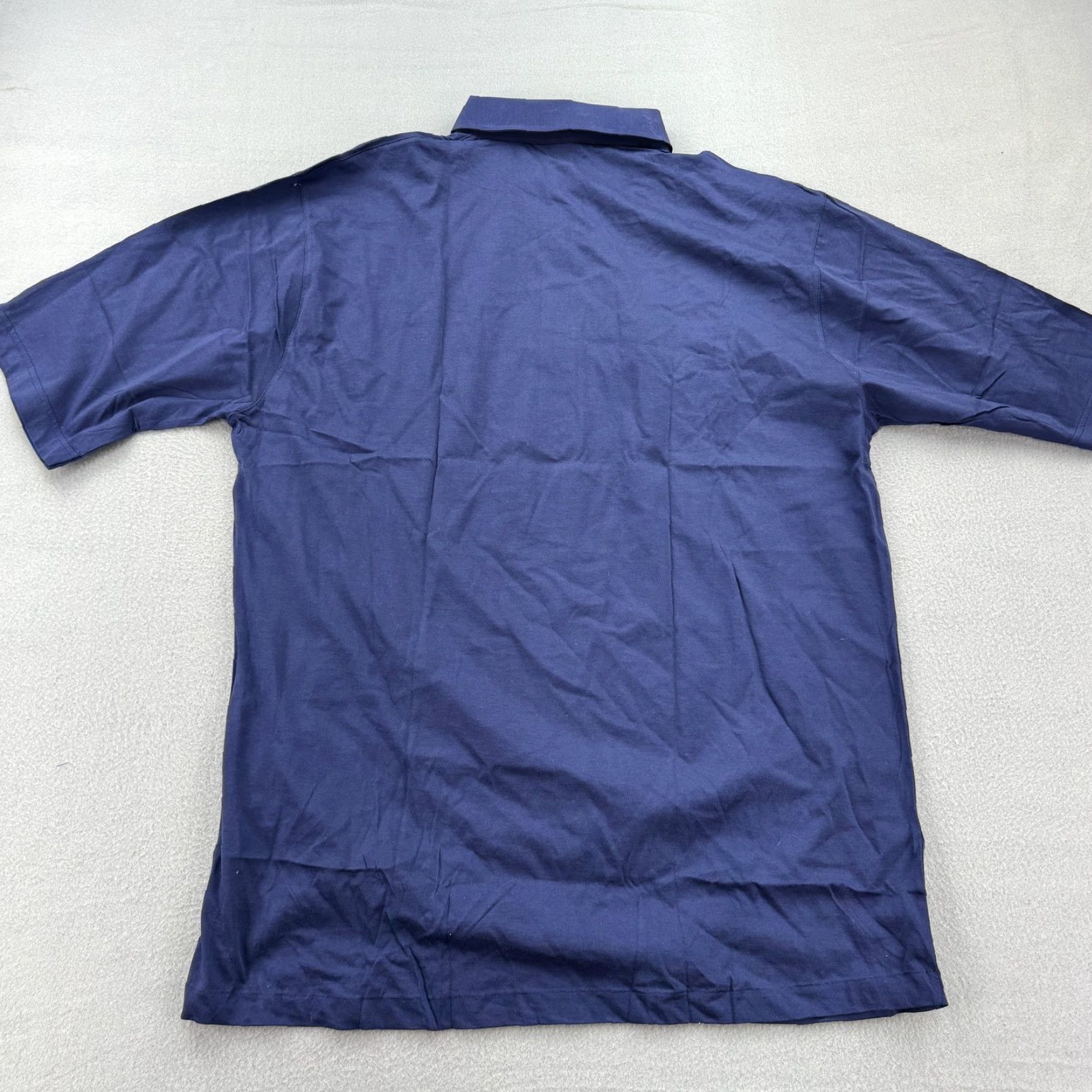 Vintage VINTAGE Antigua Shirt Mens XL Blue Polo Short Sleeve Pocket 100% Cotton 90s Size US XL / EU 56 / 4 - 5 Thumbnail