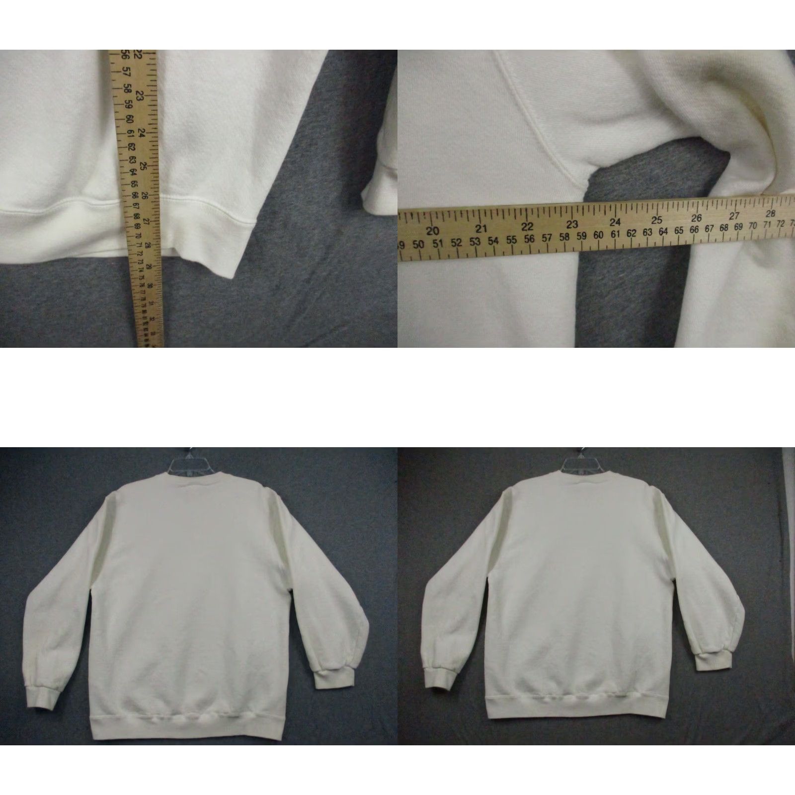 Nike VINTAGE Nike USA Flag Sweatshirt Large Adult White Long Sleeve Sweatshirt Mens 90s USA Nike Shirt Size US L / EU 52-54 / 3 - 8 Thumbnail