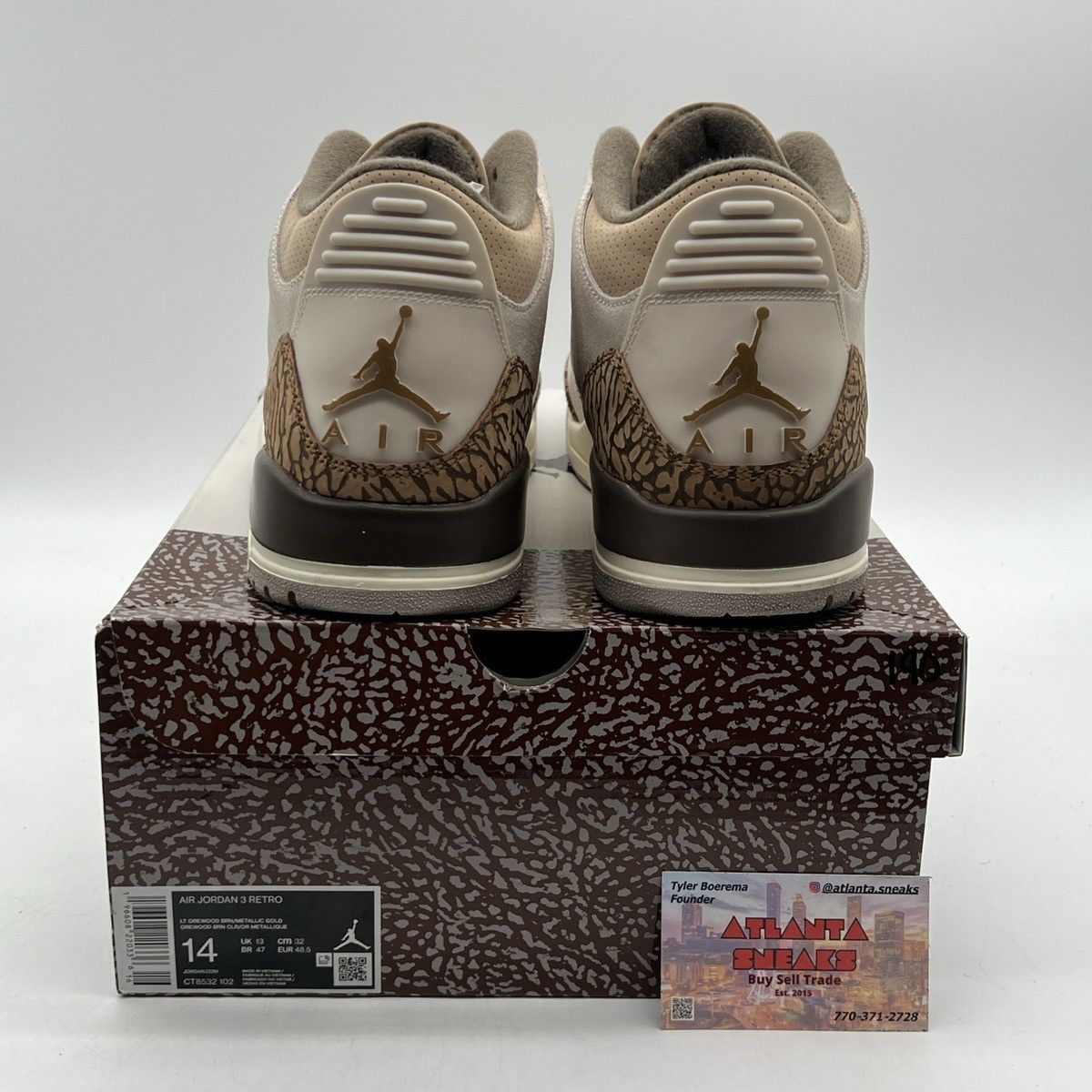 Jordan Brand Air Jordan 3 palomino Size US 14 / EU 47 - 3 Thumbnail