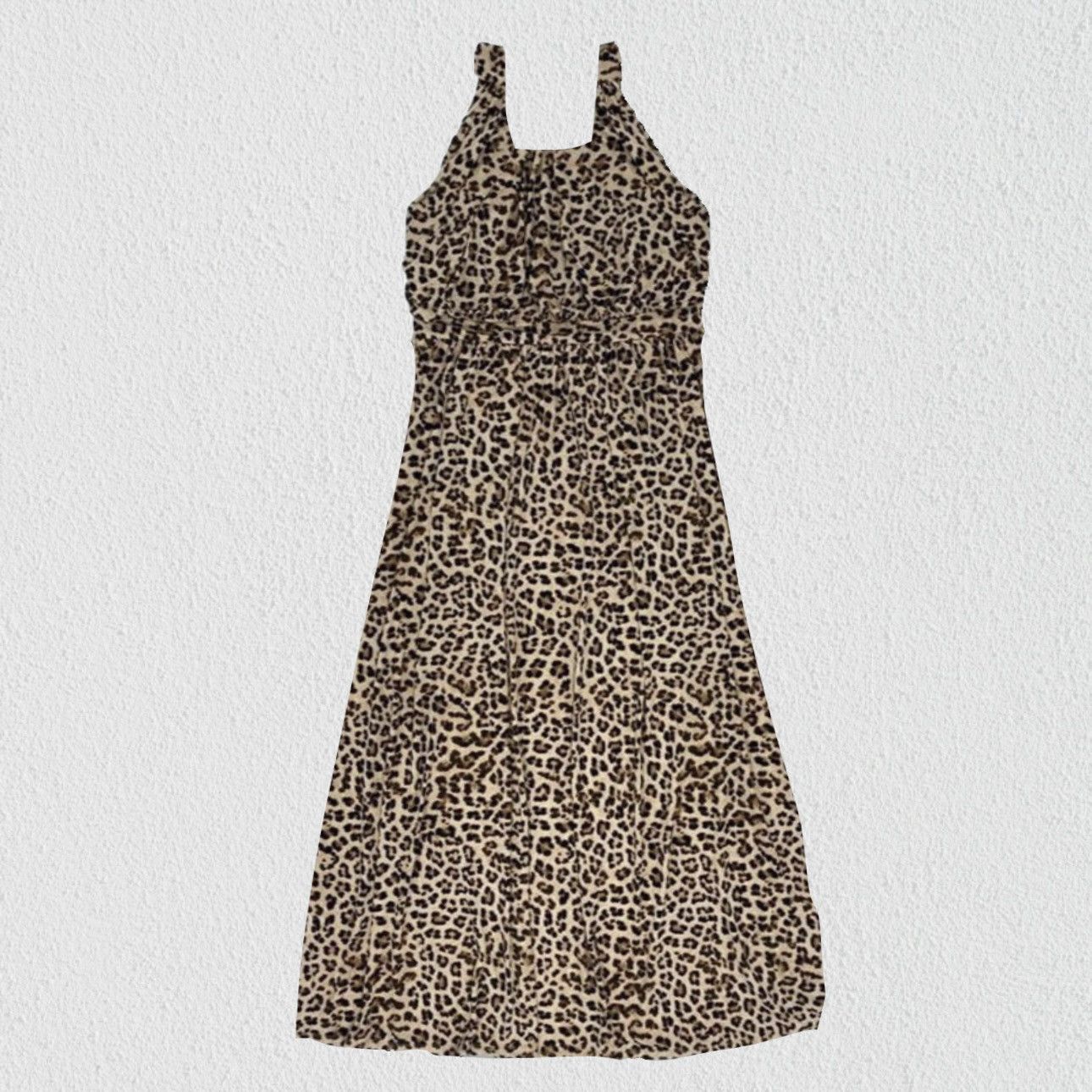 I.N.C INC, Cheetah Print, Sleeveless Maxi Dress, Petite Size M / US 6-8 / IT 42-44 - 2 Thumbnail
