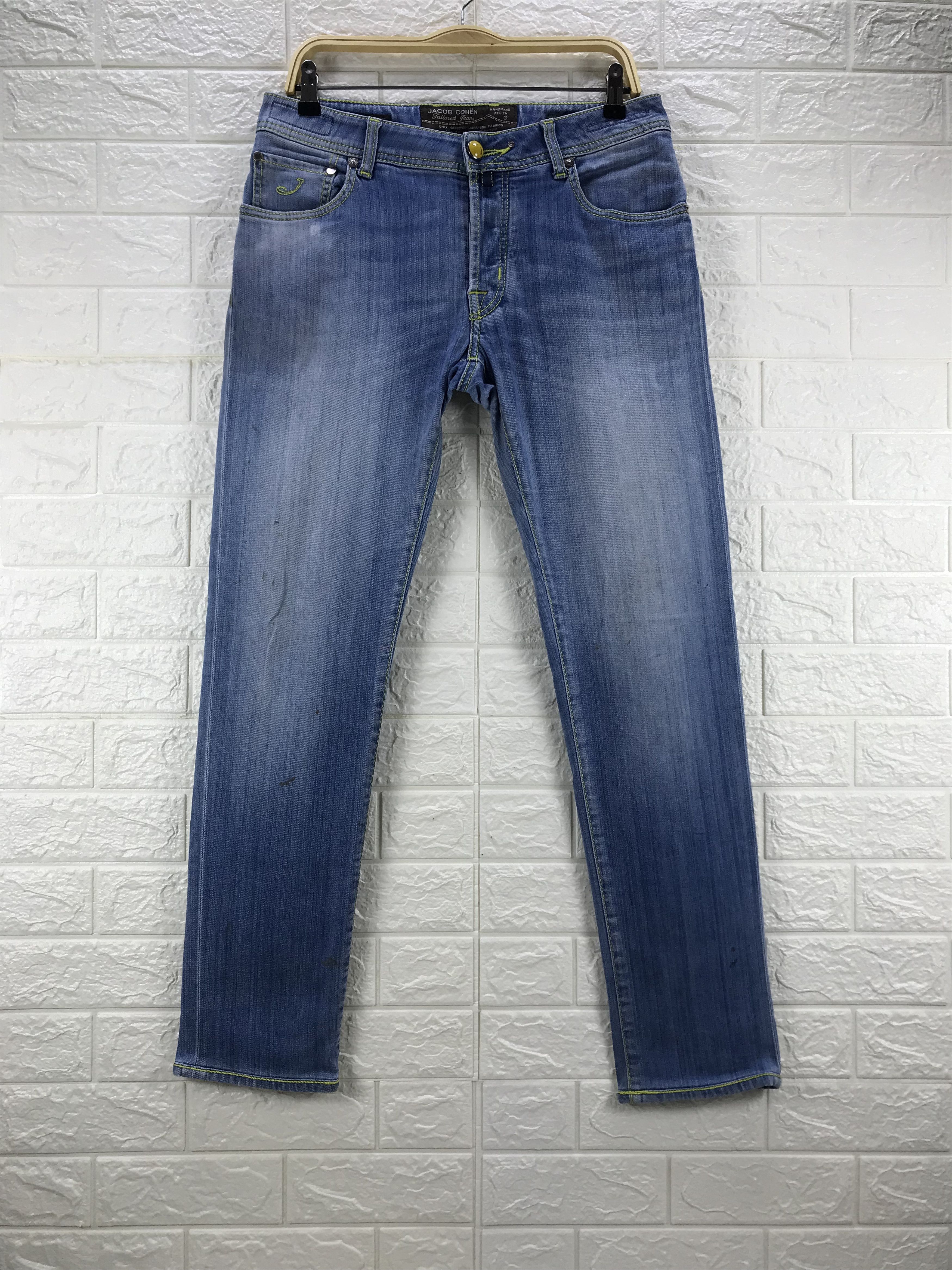 Jacob Cohen Vintage Jacon Cohen Blue Wash Jeans Size US 34 / EU 50 - 1 Thumbnail