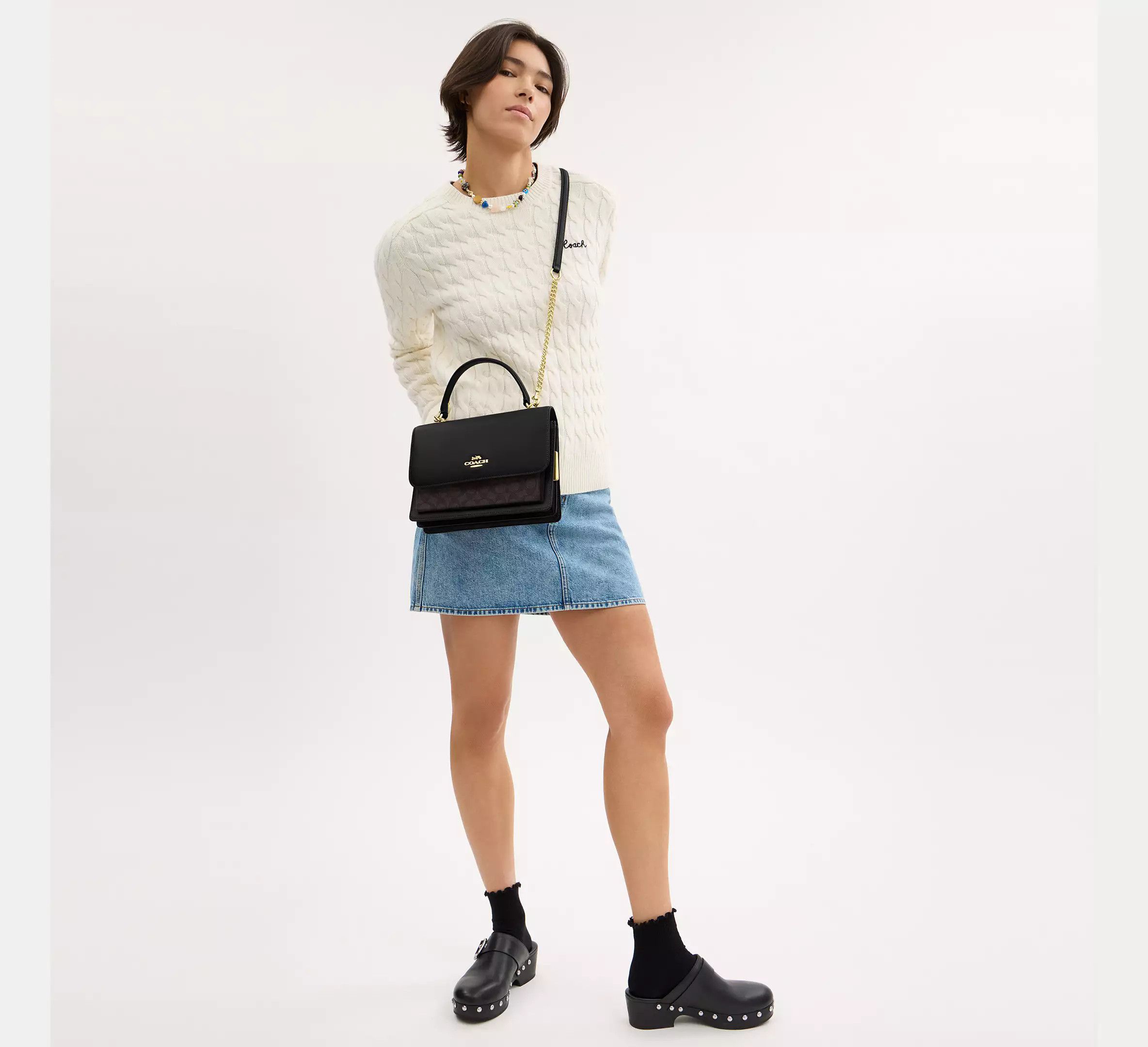 Coach Klare Top Handle Bag In Signature Canvas CY687 Size ONE SIZE - 4 Thumbnail