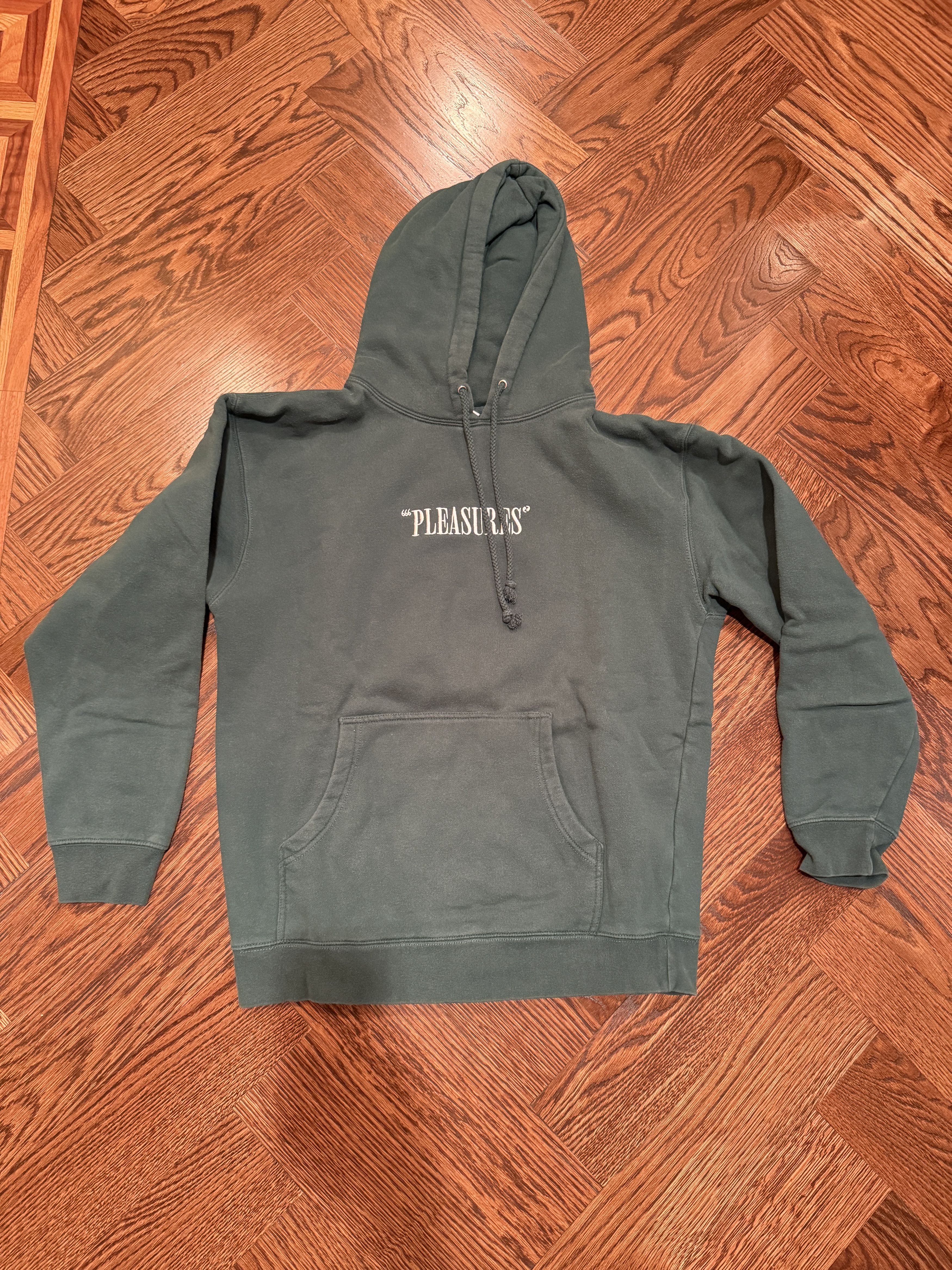 Pleasures Pleasures NOW Hoodie - Medium - Green Size US M / EU 48-50 / 2 - 1 Thumbnail