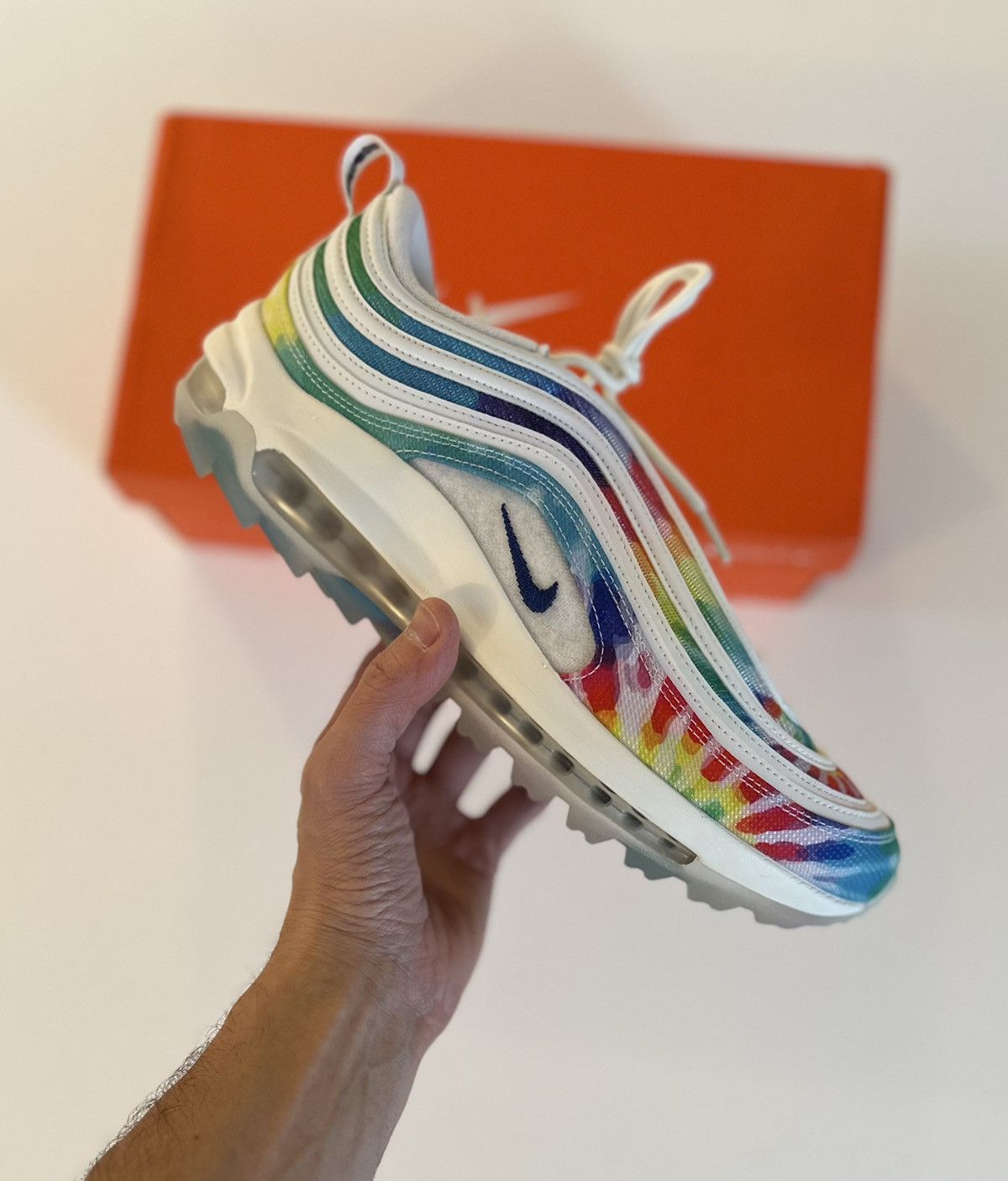 Nike Nike Air Nax 97 NRG Golf Tie Dye Size US 10 / EU 43 - 1 Thumbnail