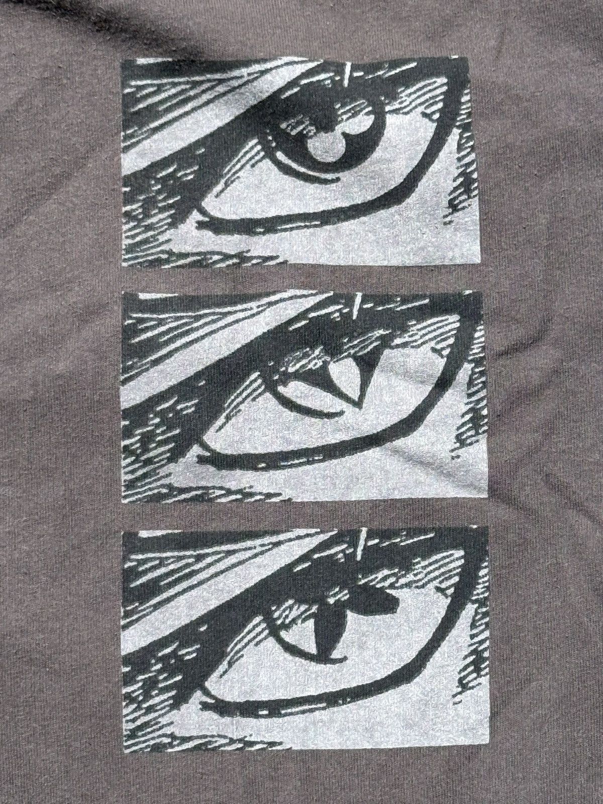 Anime Naruto Charcoal Gray Crewneck Tee LV Sharigan Size US L / EU 52-54 / 3 - 3 Thumbnail
