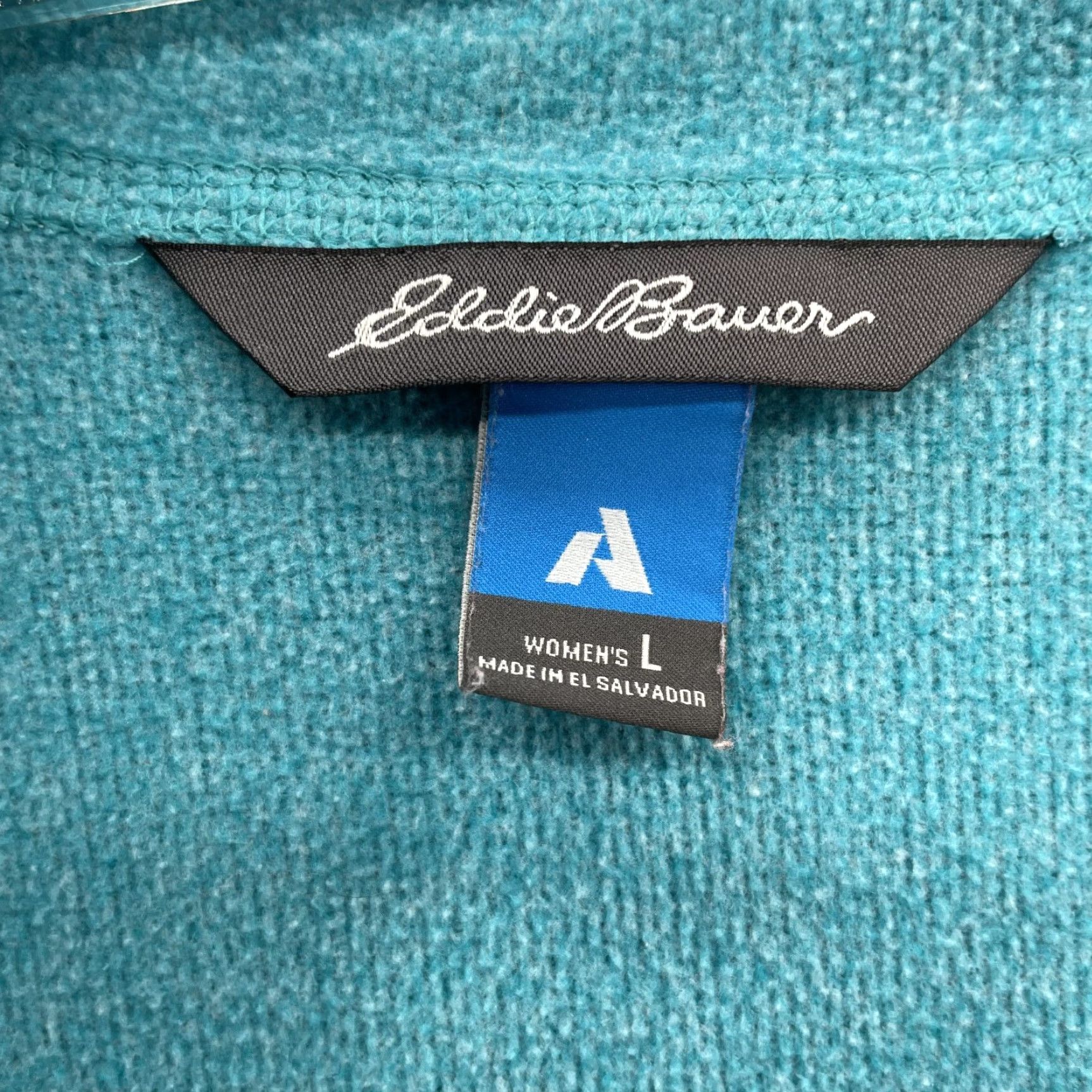 Eddie Bauer Eddie Bauer First Ascent Fleece Sweater Women Large Blue Gorpcore Outdoor Jacket Full Zip Hooded Size L / US 10 / IT 46 - 4 Thumbnail