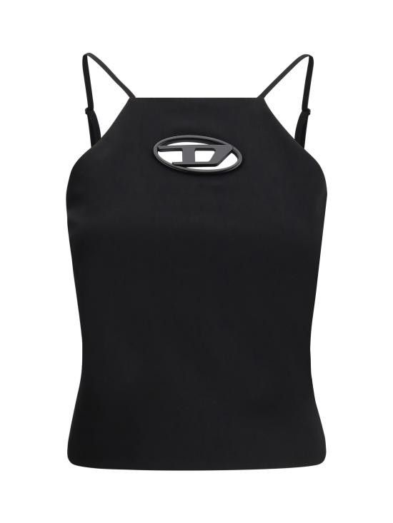 Diesel DIESEL Women Tops A173200PHAL 9XXA BLACK Size S / US 4 / IT 40 - 1 Thumbnail