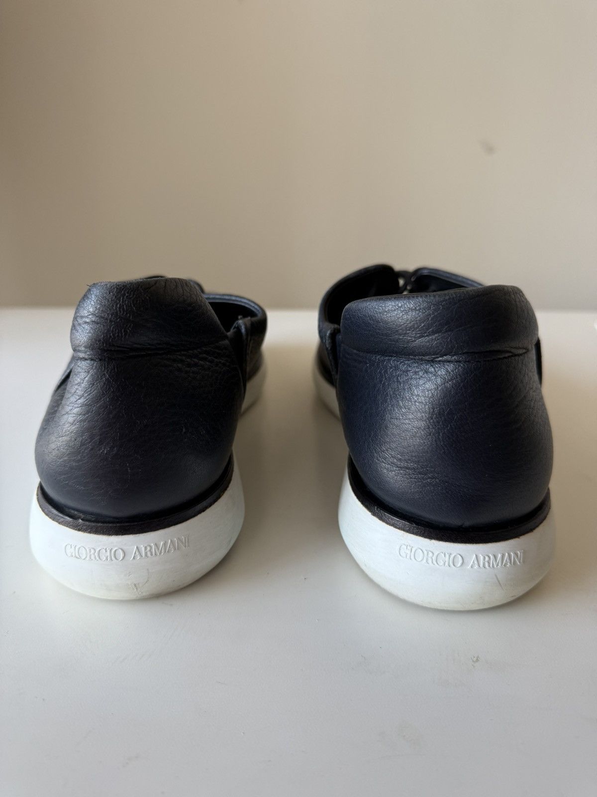 Giorgio Armani Giorgio Armani Formal Leather Boots Size US 8 / EU 41 - 6 Thumbnail