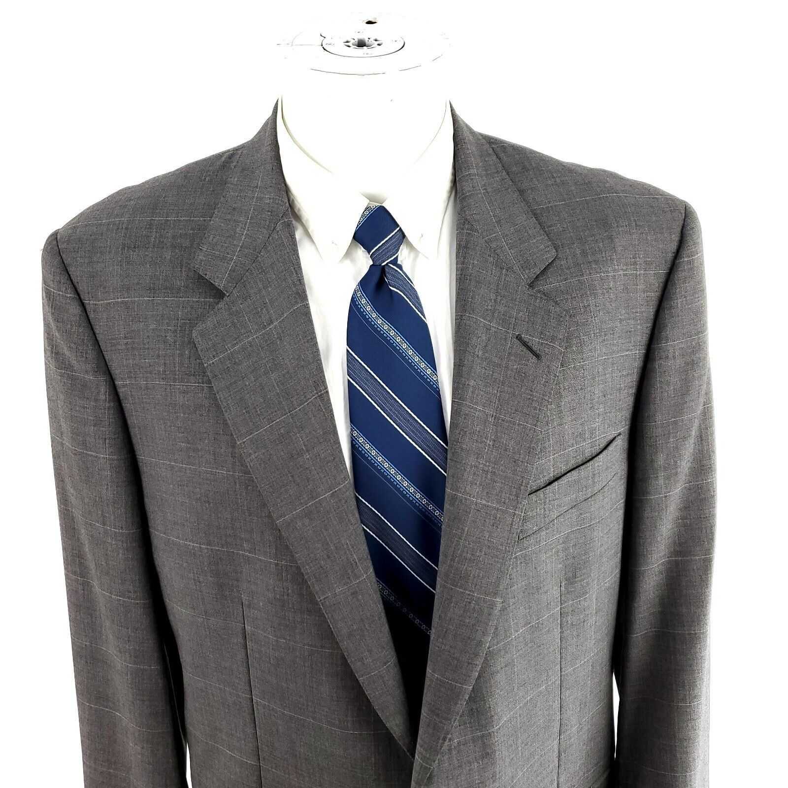 Corneliani Linea Sartoria Barneys Wool 2 Button Blazer 40R G