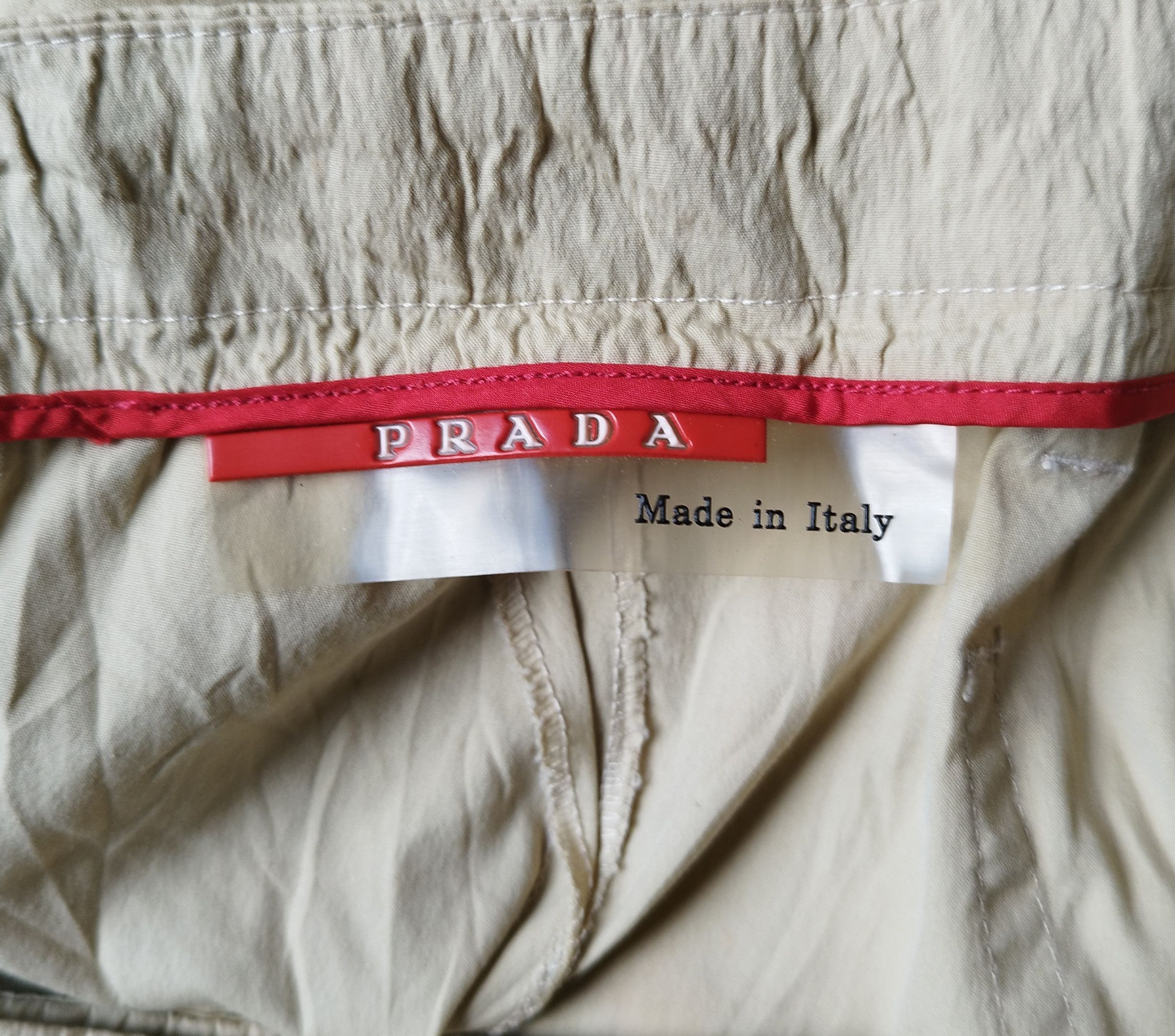 Prada Prada red label cotton nylon pant Size 27" / US 4 / IT 40 - 9 Thumbnail