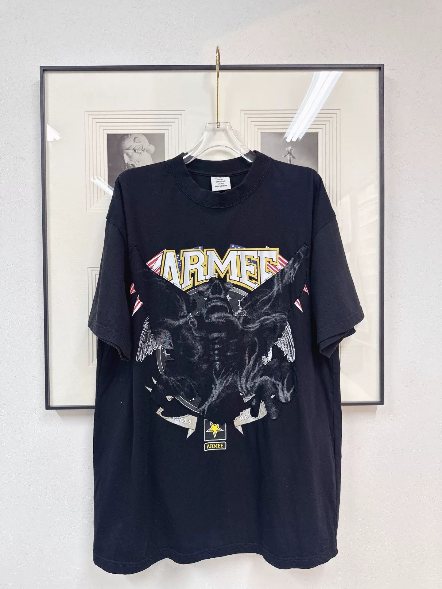 Vetements VETEMENTS HSTYLE Vintage Logo Print T-shirt Size US S / EU 44-46 / 1 - 1 Thumbnail